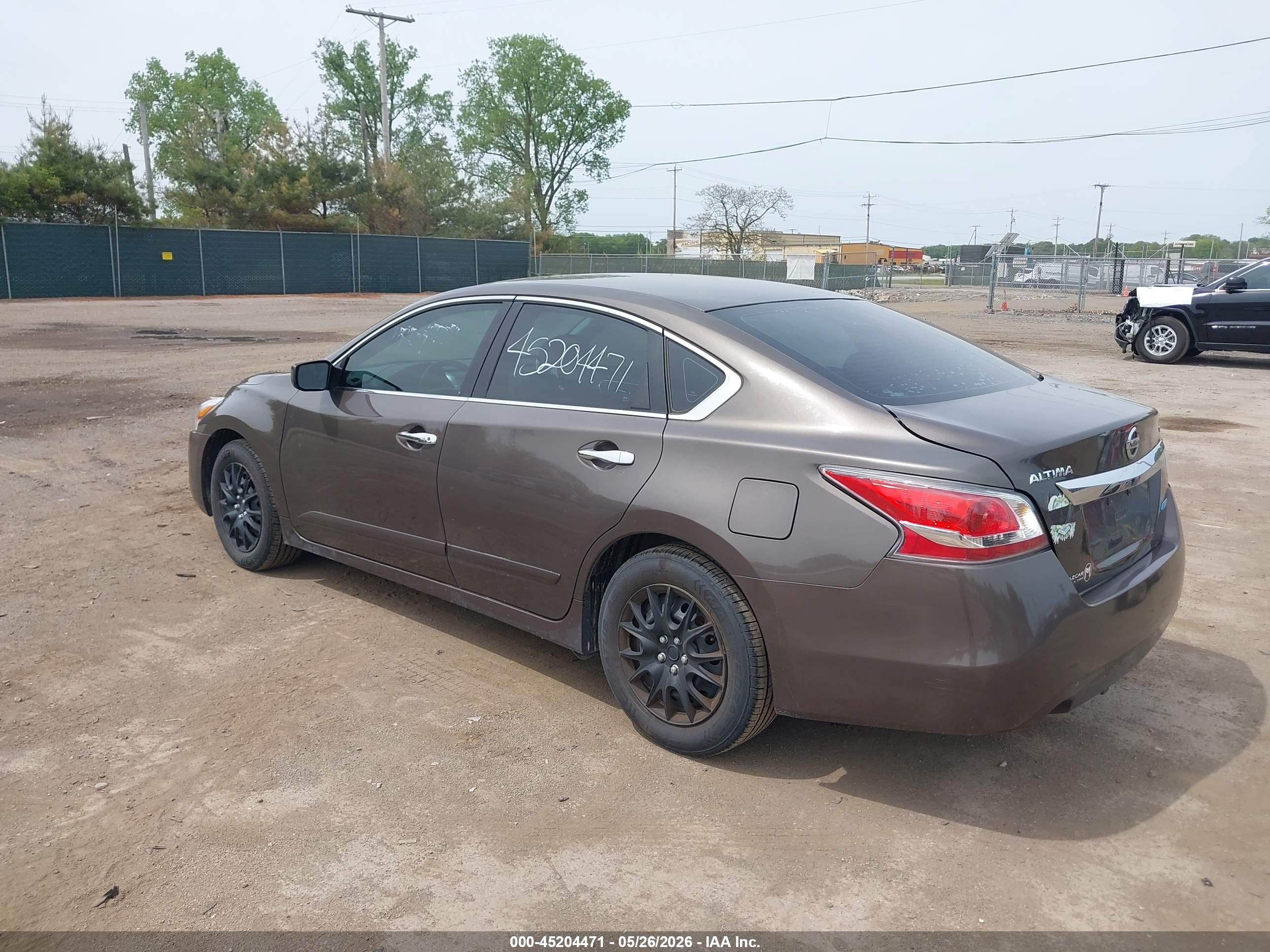2014 Nissan Altima 2.5 S Brown vin: 1N4AL3AP1EN346664