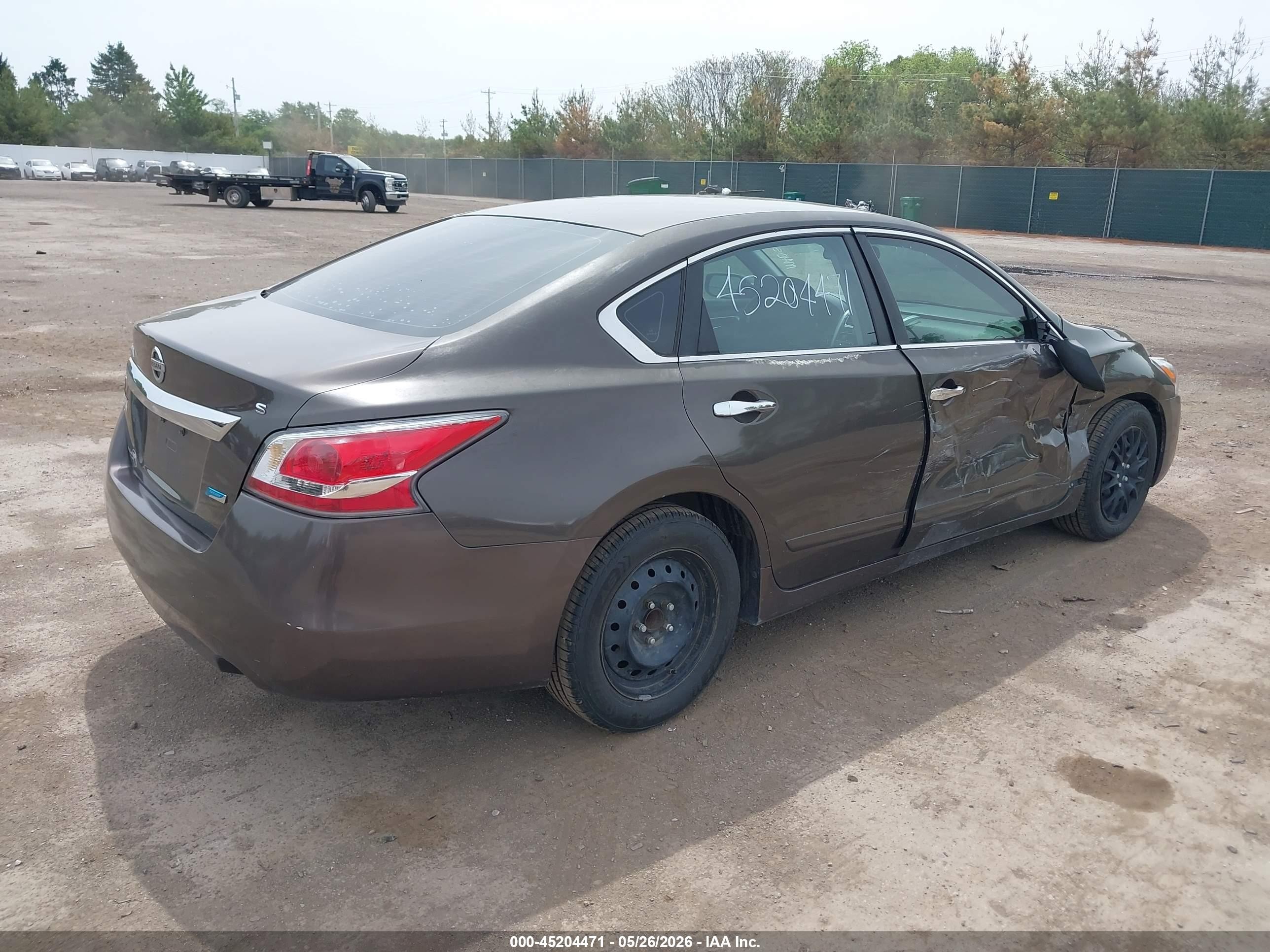 2014 Nissan Altima 2.5 S Brown vin: 1N4AL3AP1EN346664