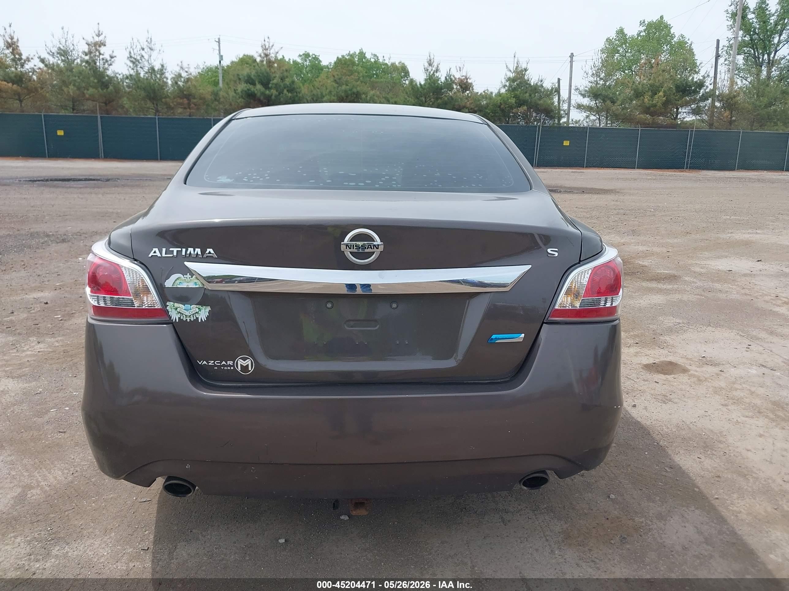 2014 Nissan Altima 2.5 S Brown vin: 1N4AL3AP1EN346664