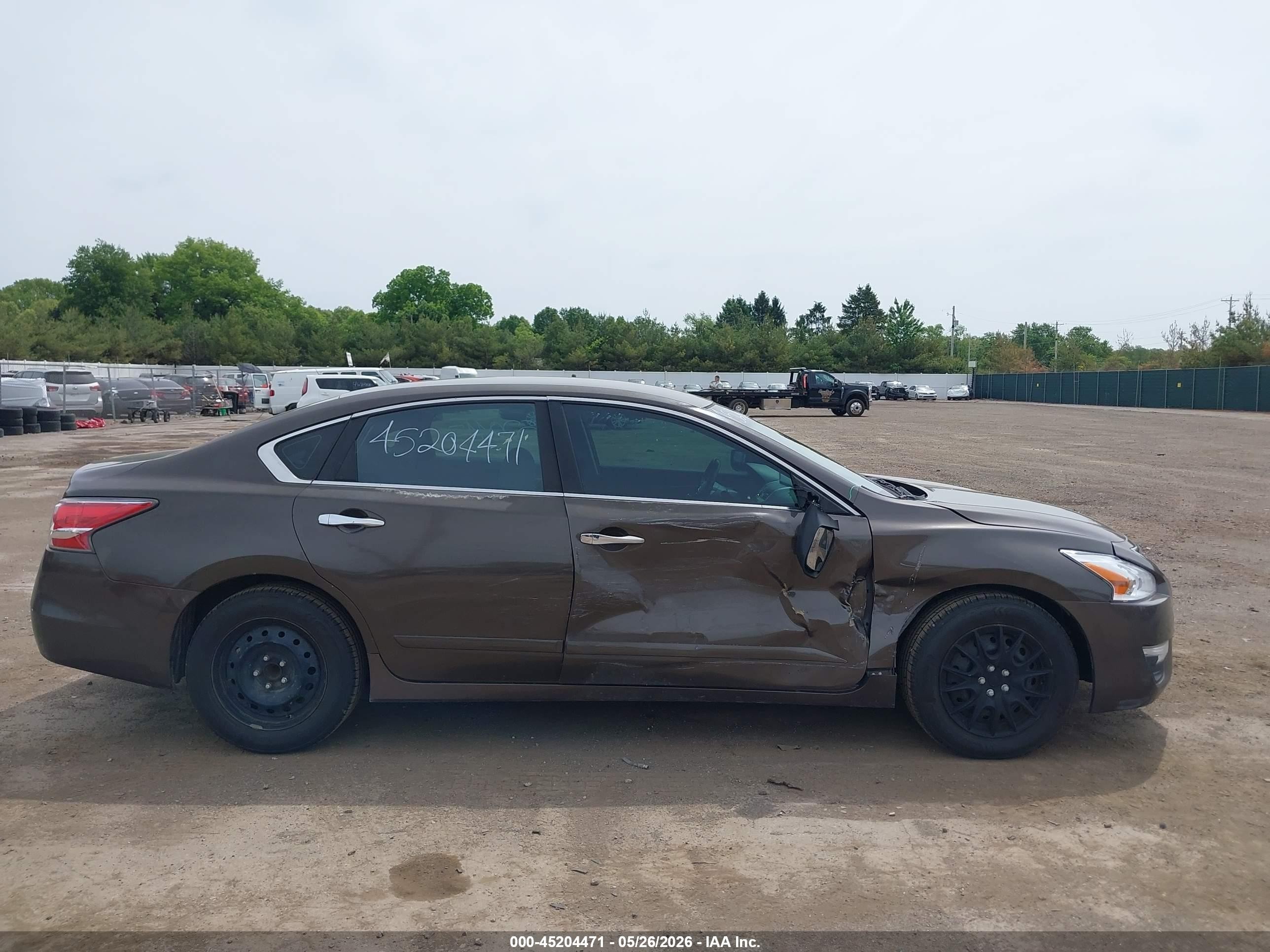 2014 Nissan Altima 2.5 S Brown vin: 1N4AL3AP1EN346664