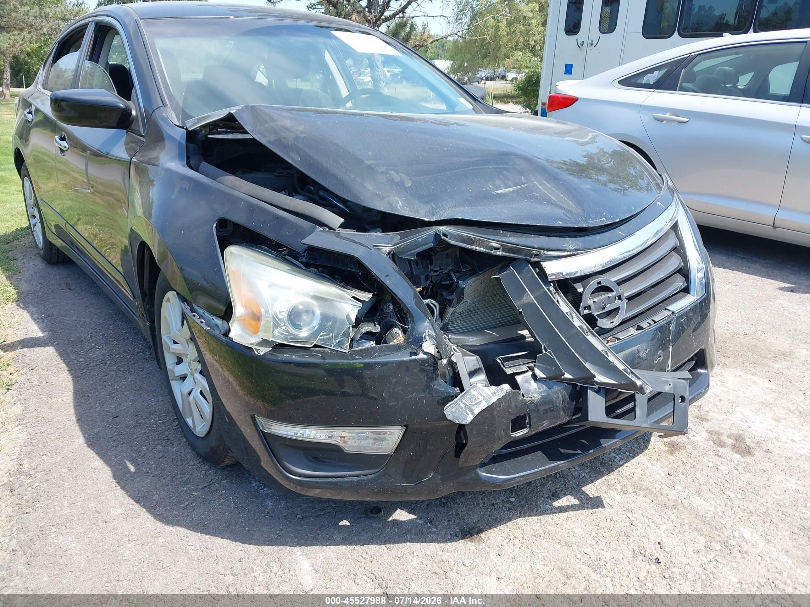 2014 Nissan Altima 2.5/s/sv/sl Черный vin: 1N4AL3AP1EN347068
