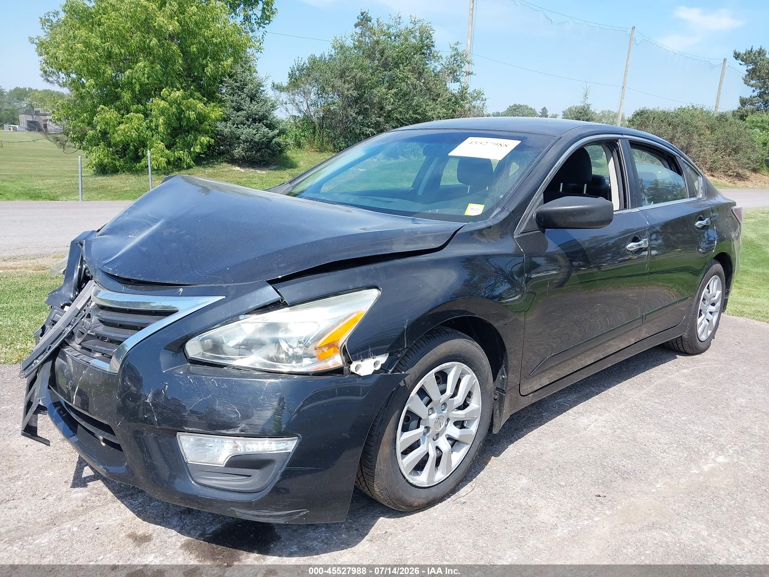 2014 Nissan Altima 2.5/s/sv/sl Черный vin: 1N4AL3AP1EN347068