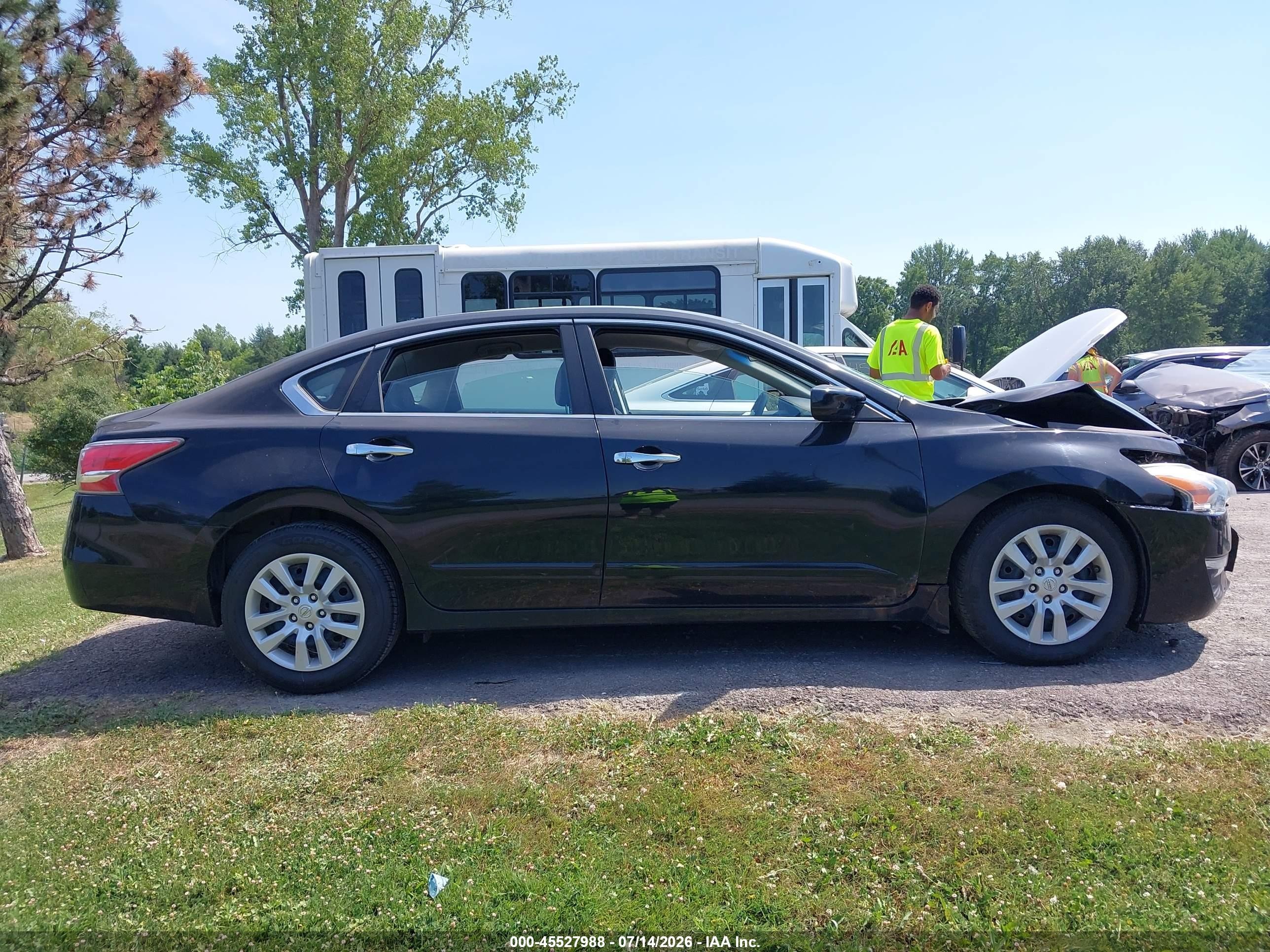 2014 Nissan Altima 2.5/s/sv/sl Черный vin: 1N4AL3AP1EN347068