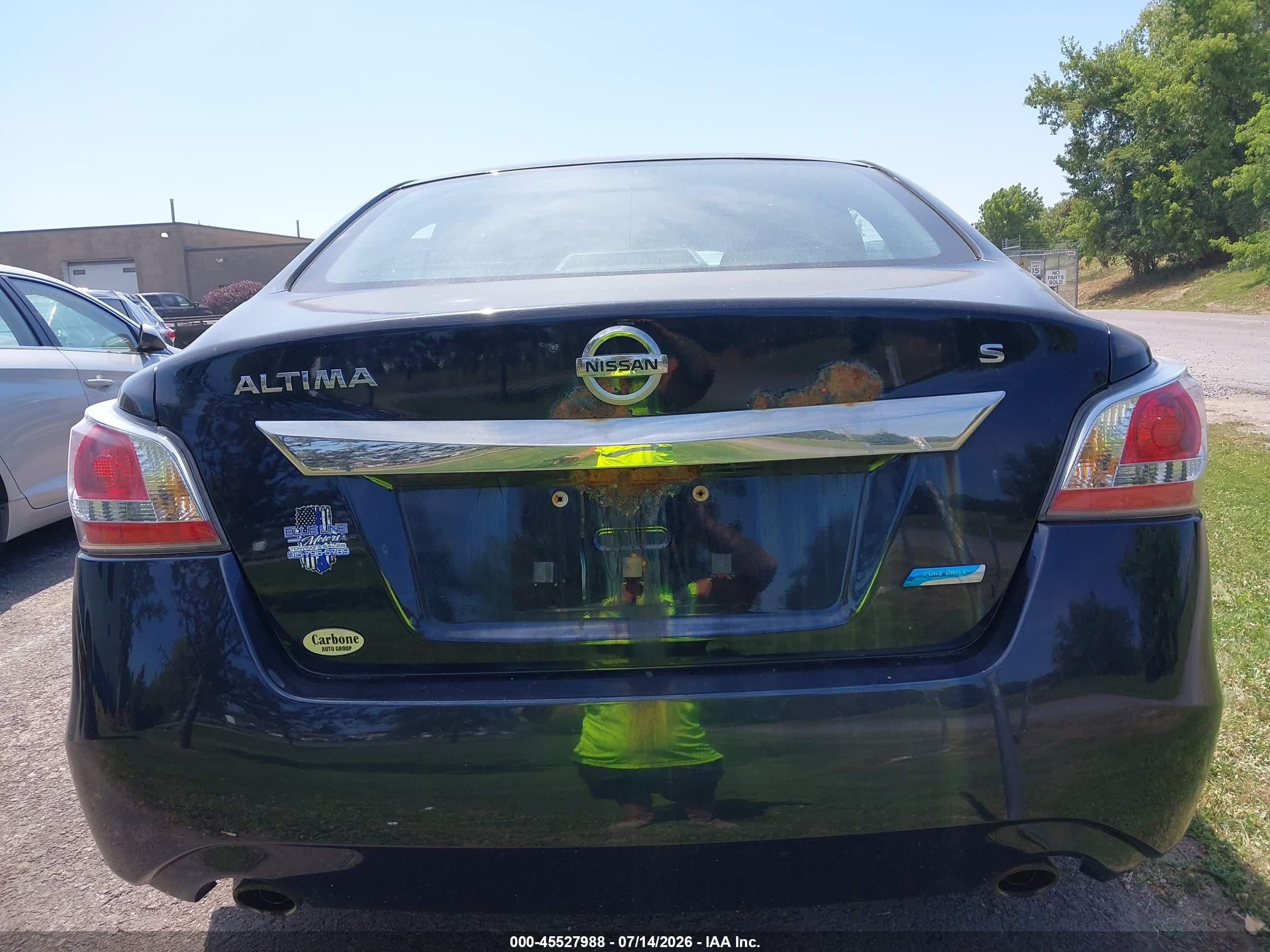 2014 Nissan Altima 2.5/s/sv/sl Черный vin: 1N4AL3AP1EN347068