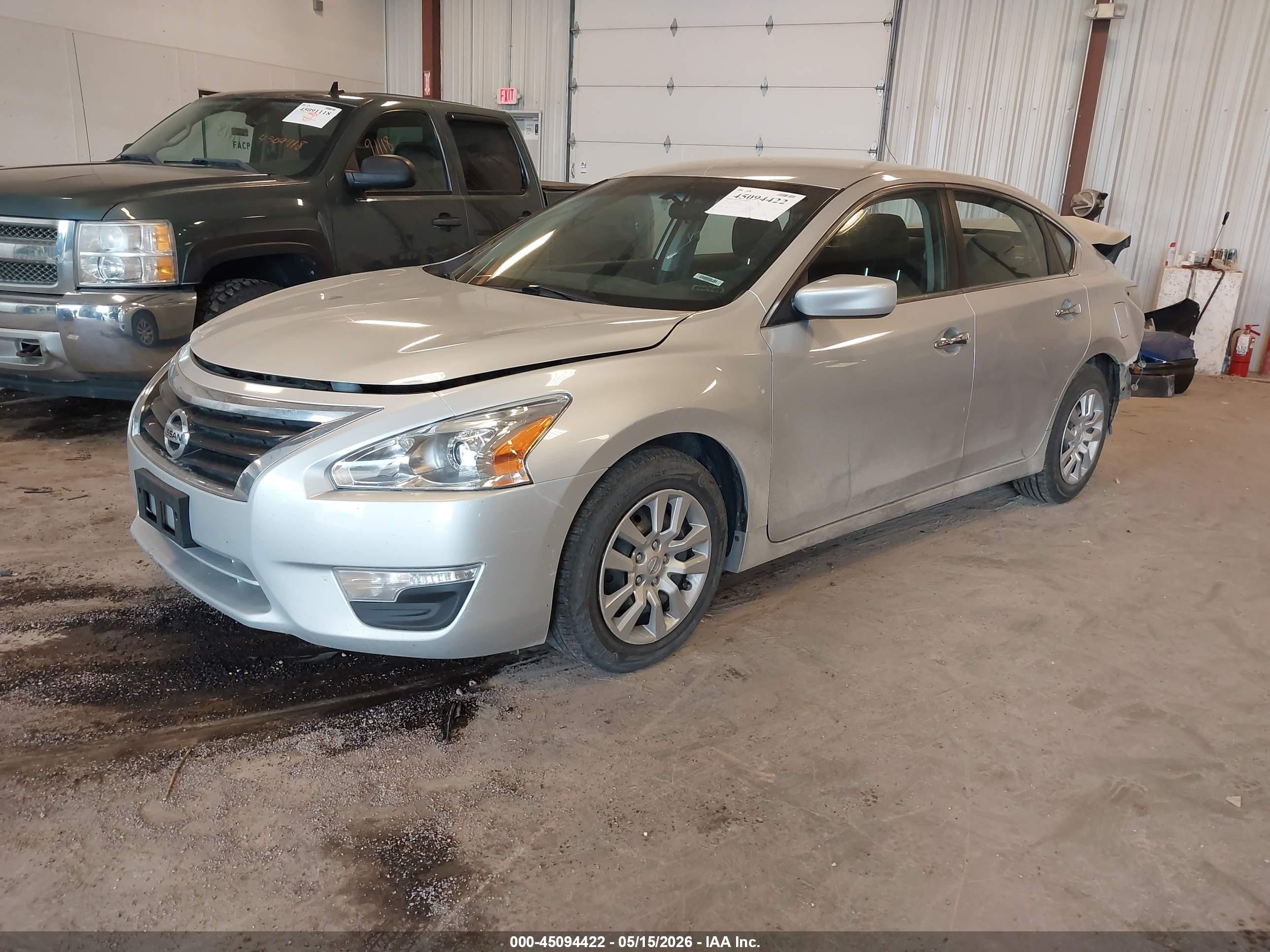 2014 Nissan Altima 2.5/2.5 S/2.5 Sl/2.5 Sv Silver vin: 1N4AL3AP1EN352223