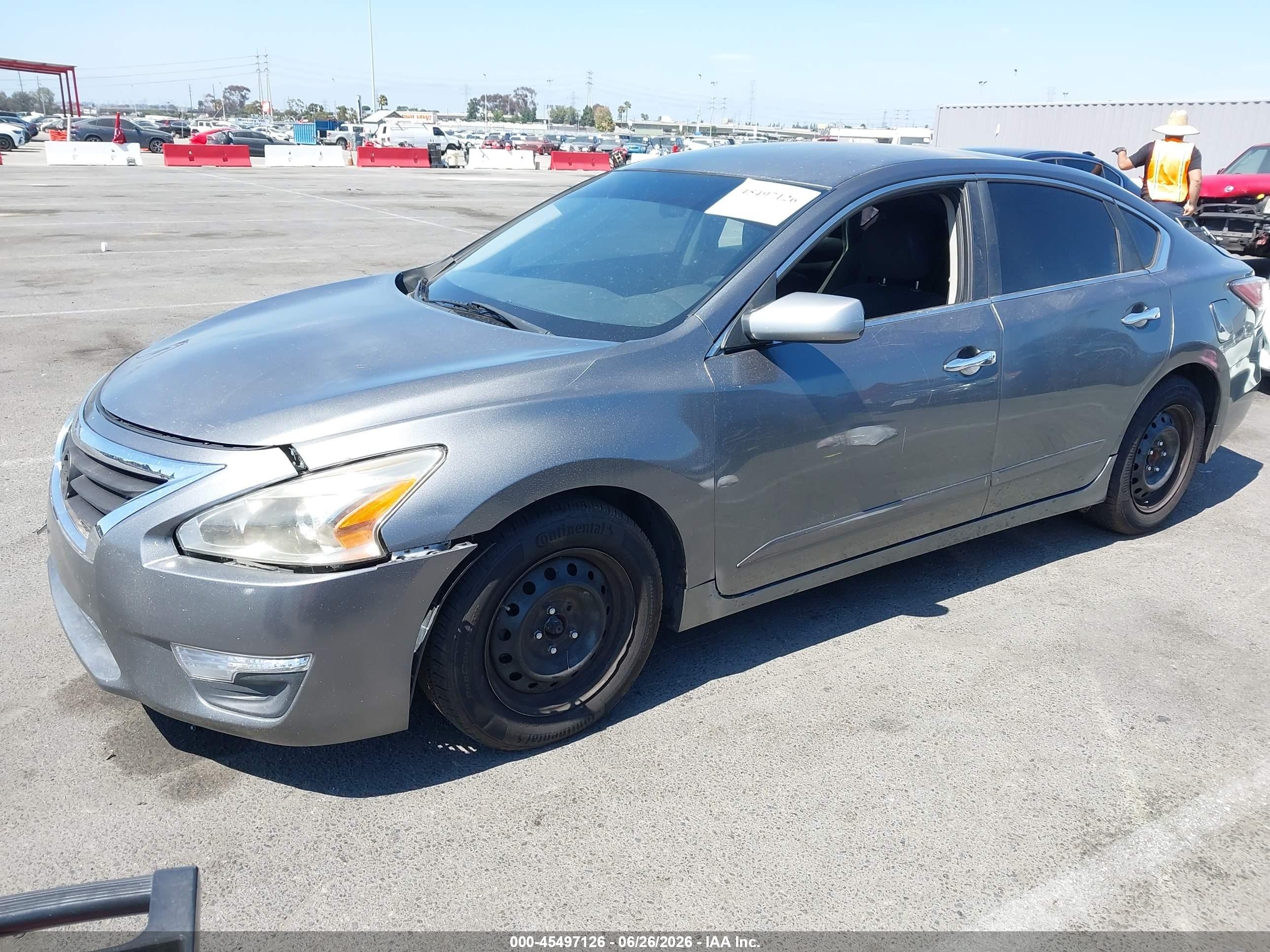 2014 Nissan Altima 2.5 S Gray vin: 1N4AL3AP1EN361598
