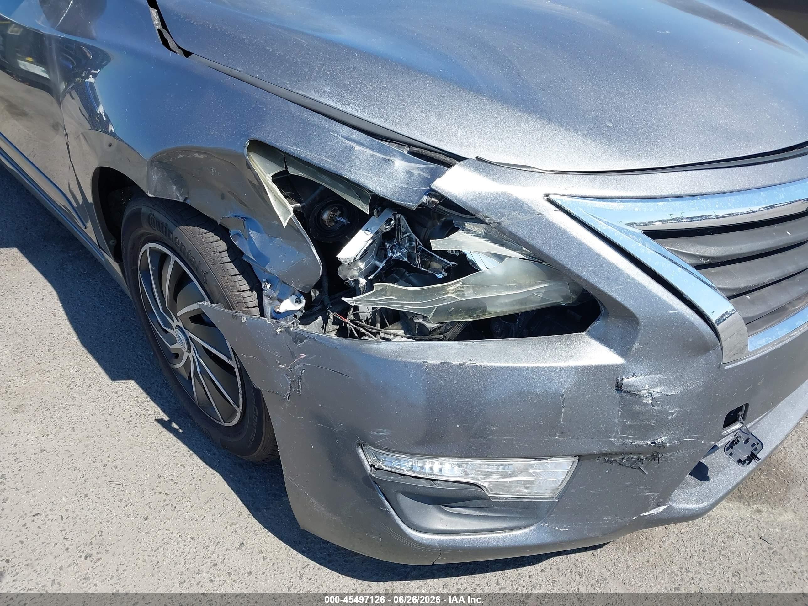 2014 Nissan Altima 2.5 S Gray vin: 1N4AL3AP1EN361598