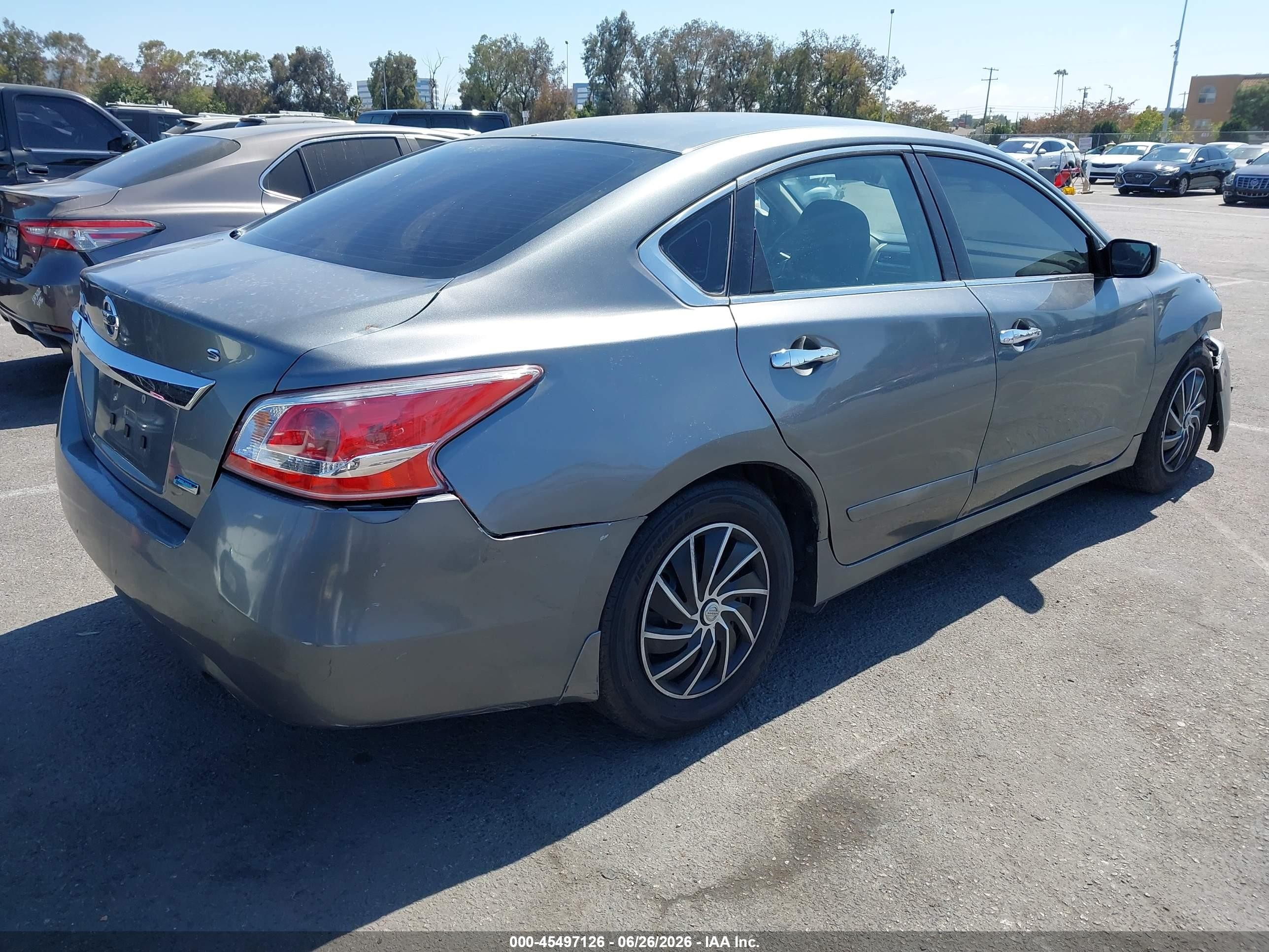 2014 Nissan Altima 2.5 S Gray vin: 1N4AL3AP1EN361598