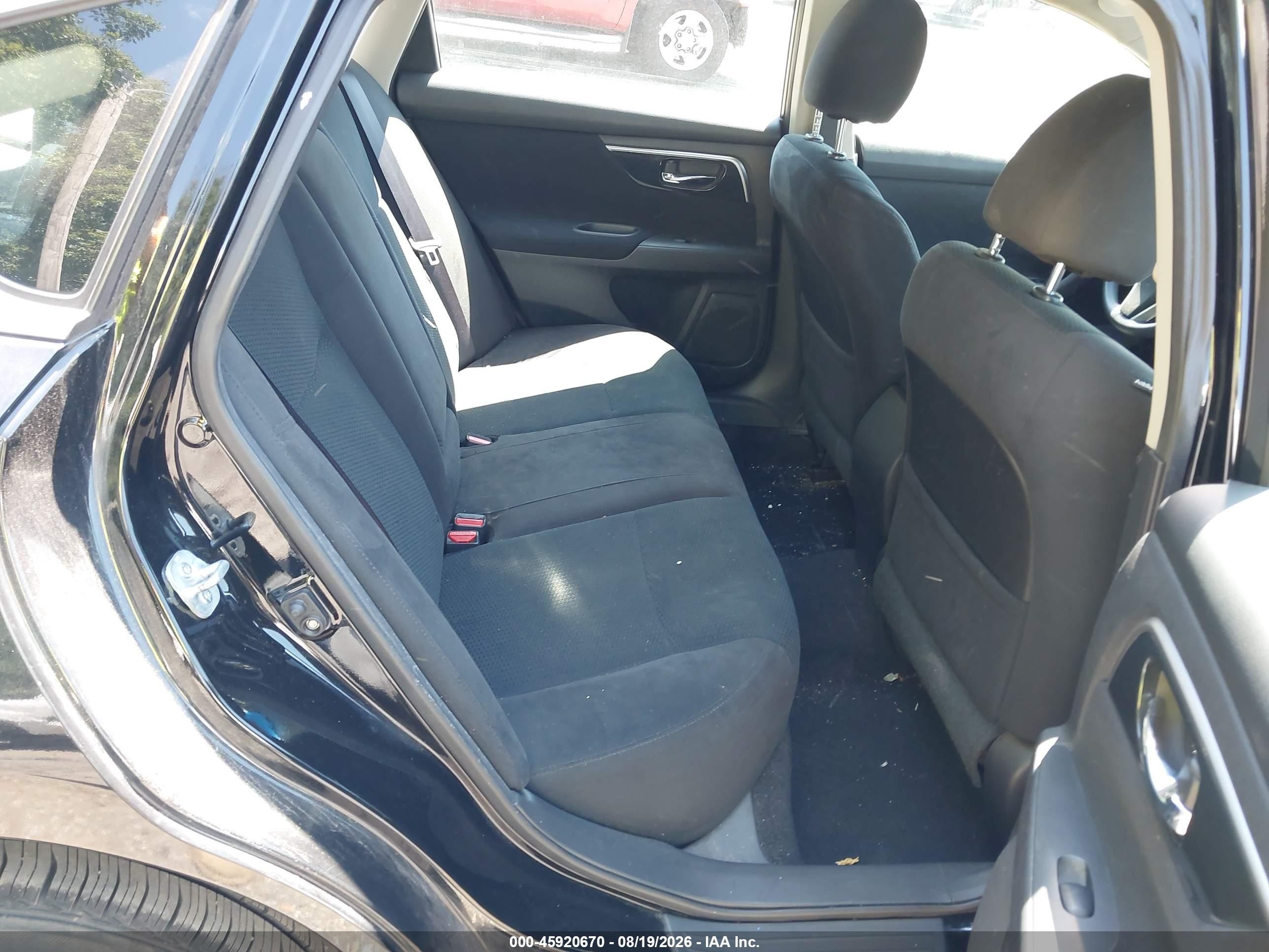 2014 Nissan Altima 2.5 S Black vin: 1N4AL3AP1EN361794