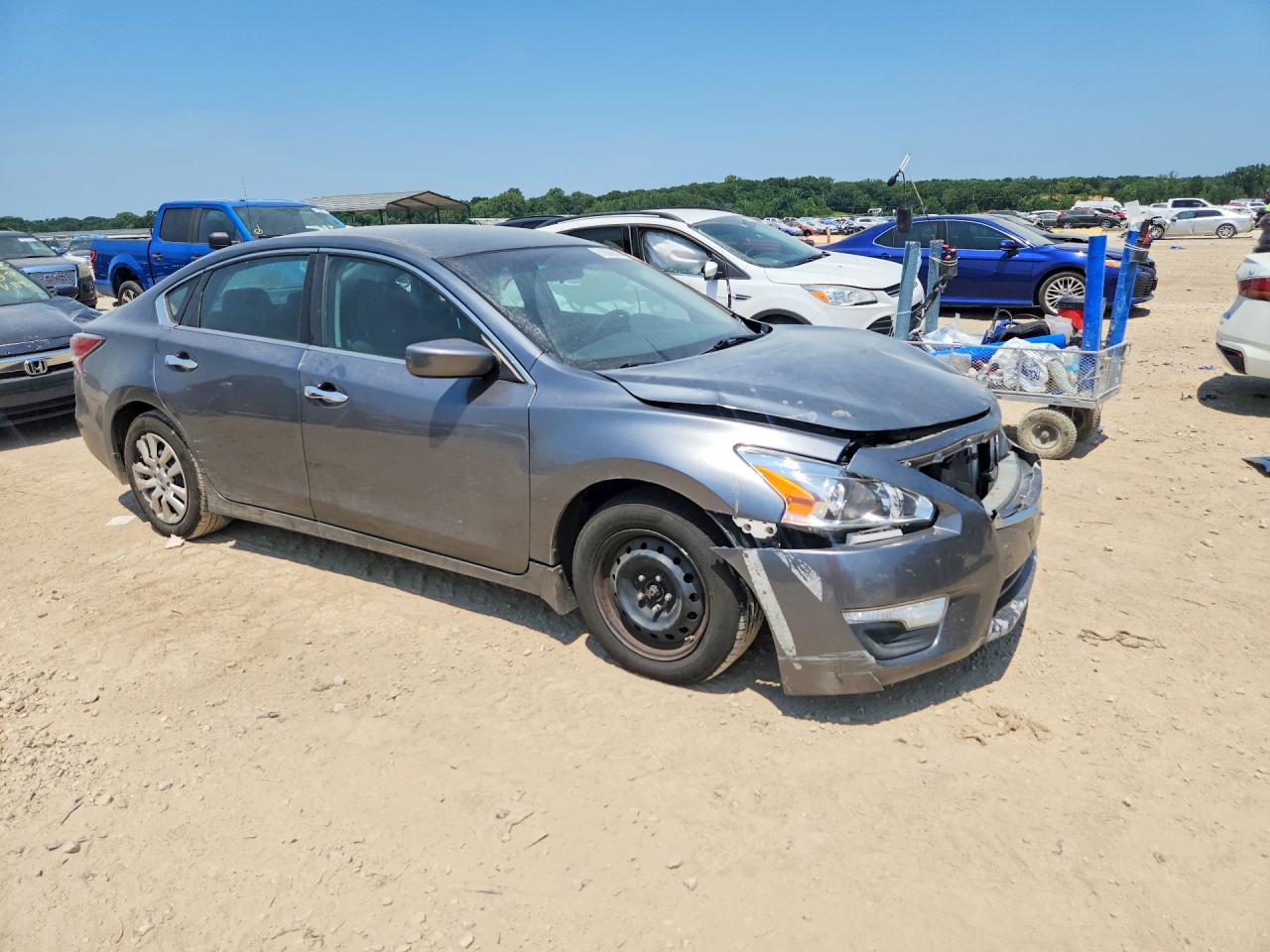 2014 Nissan Altima 2.5 S Gray vin: 1N4AL3AP1EN369734