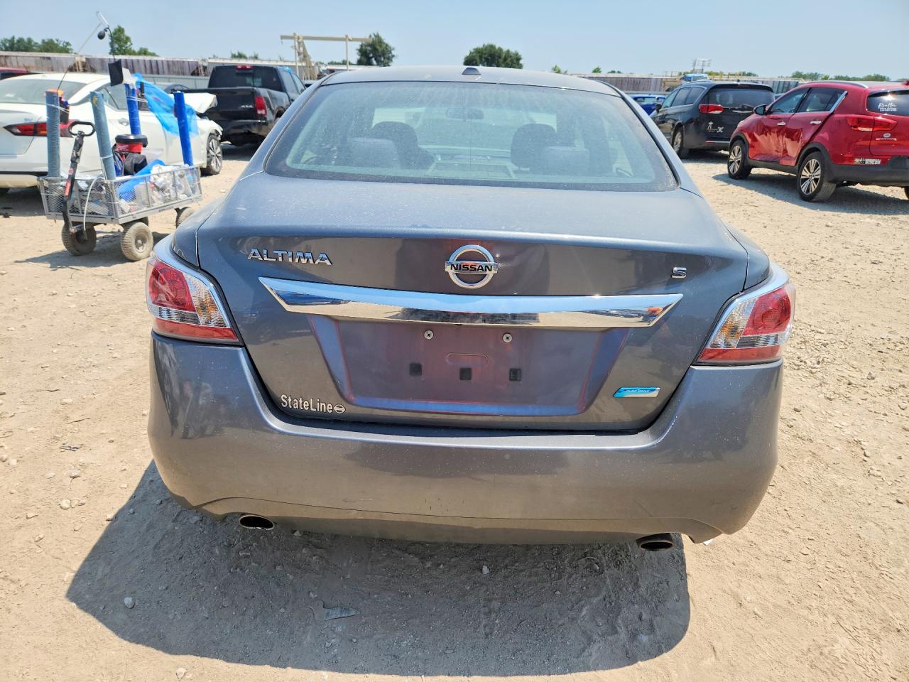 2014 Nissan Altima 2.5 S Gray vin: 1N4AL3AP1EN369734