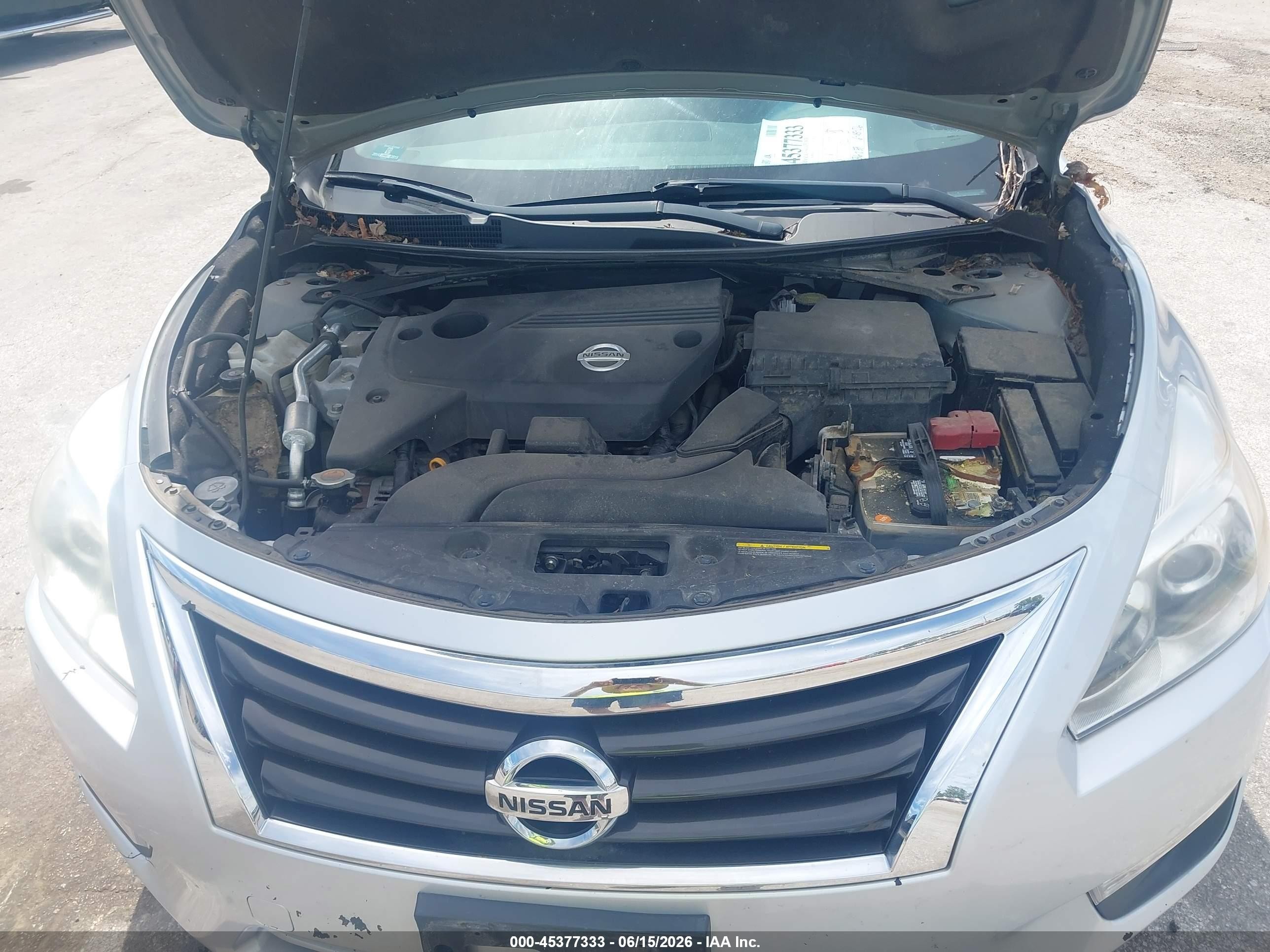 2014 Nissan Altima 2.5 S Серебряный vin: 1N4AL3AP1EN376618