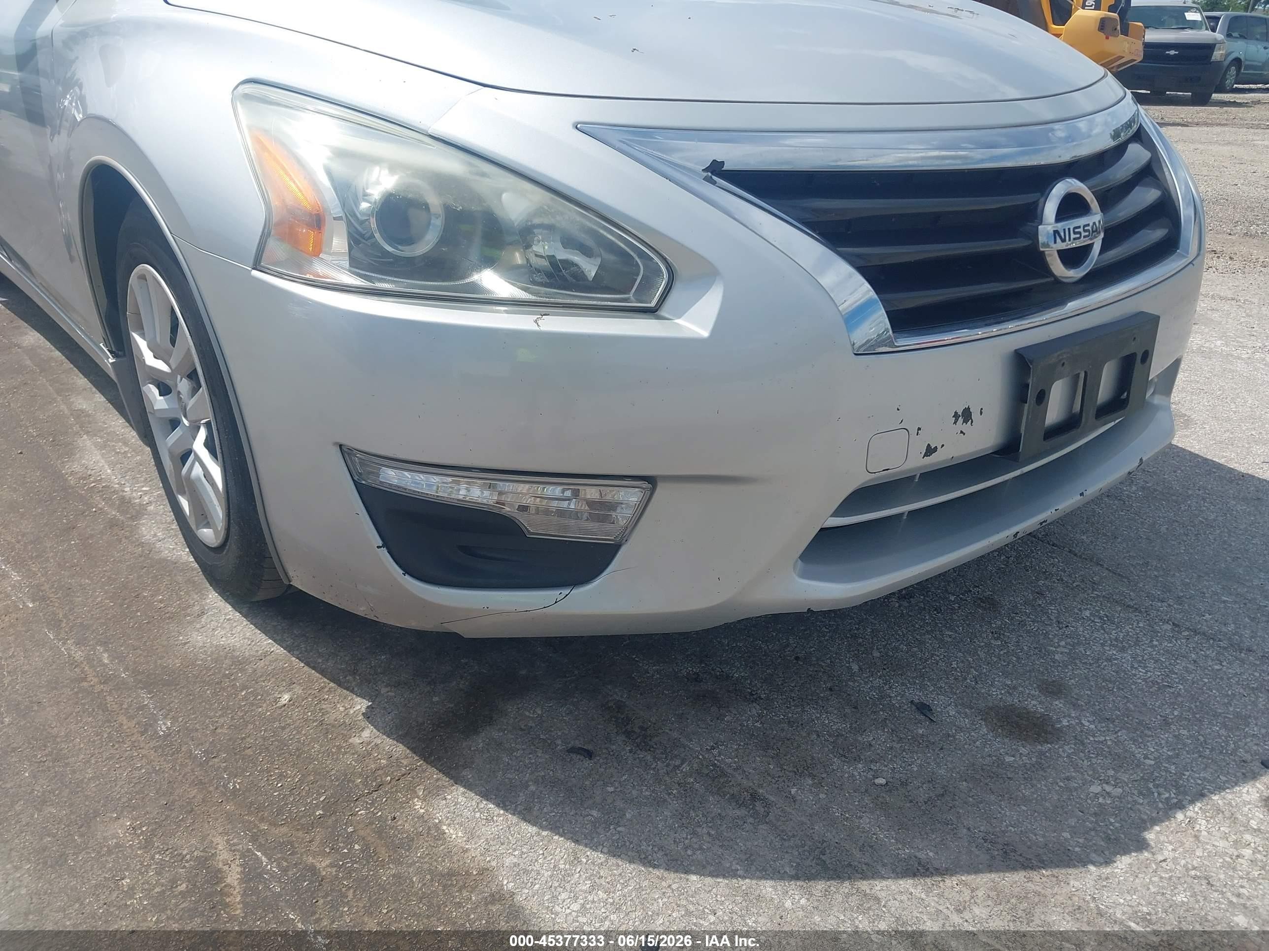 2014 Nissan Altima 2.5 S Серебряный vin: 1N4AL3AP1EN376618