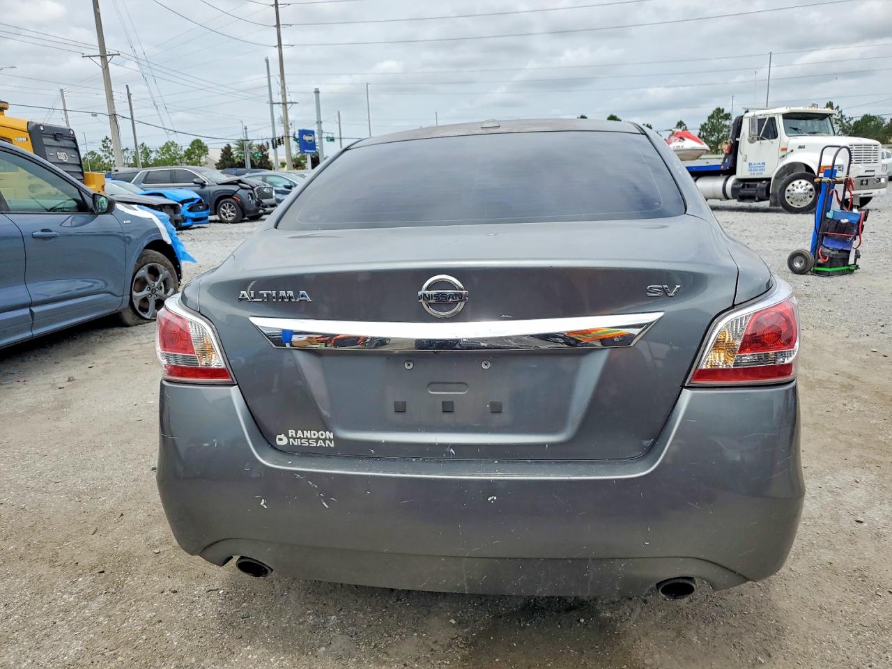 2015 Nissan Altima 2.5 Sv Gray vin: 1N4AL3AP1FC100078