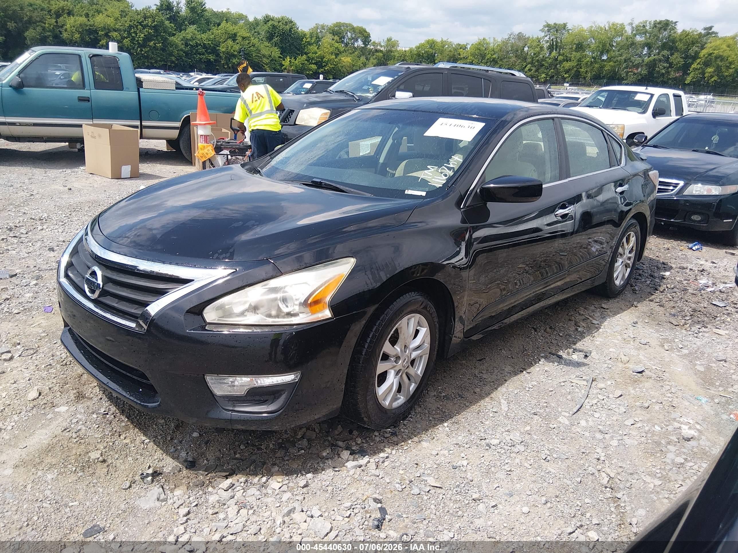 2015 Nissan Altima 2.5 S Black vin: 1N4AL3AP1FC116264