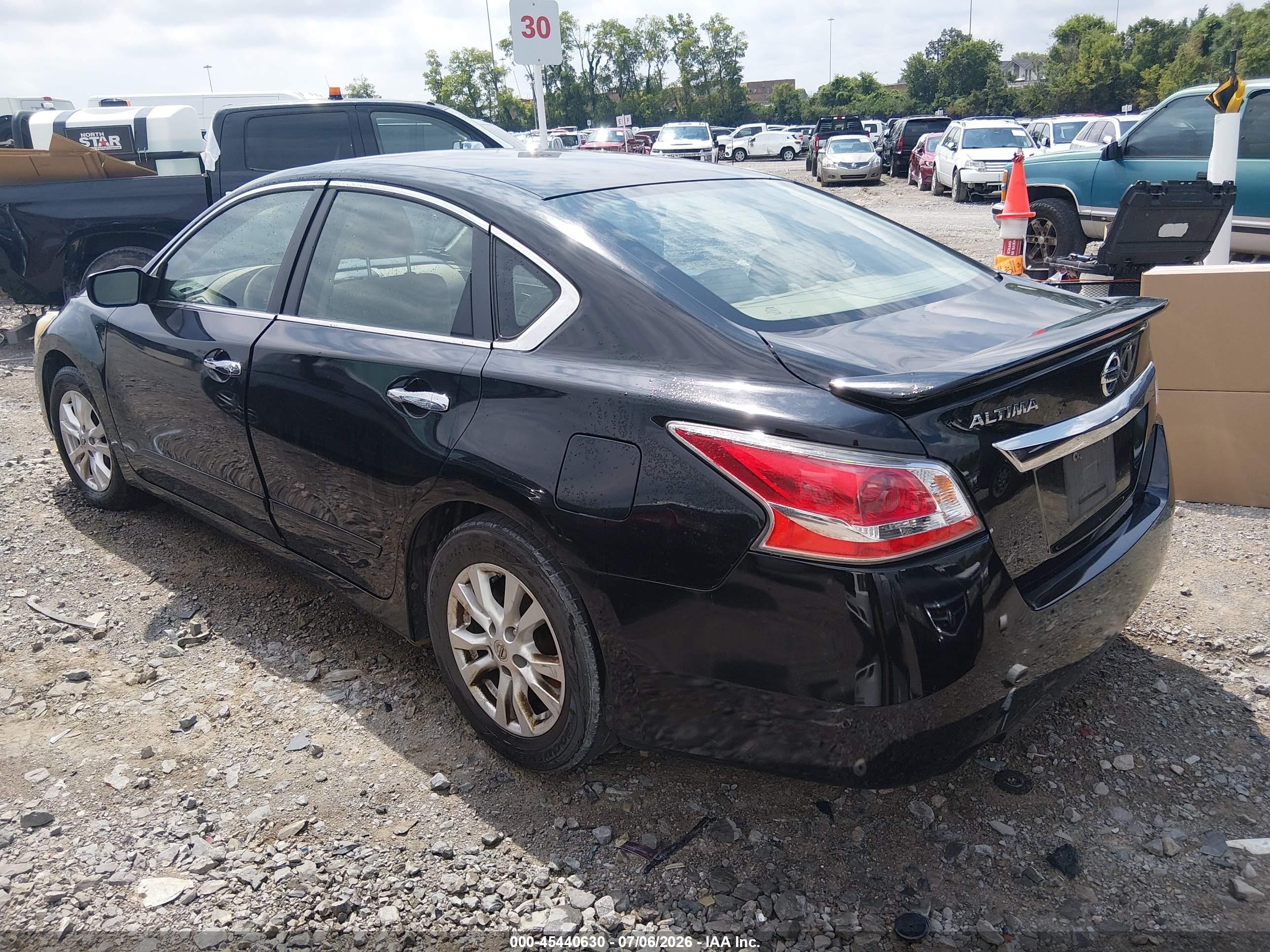 2015 Nissan Altima 2.5 S Black vin: 1N4AL3AP1FC116264