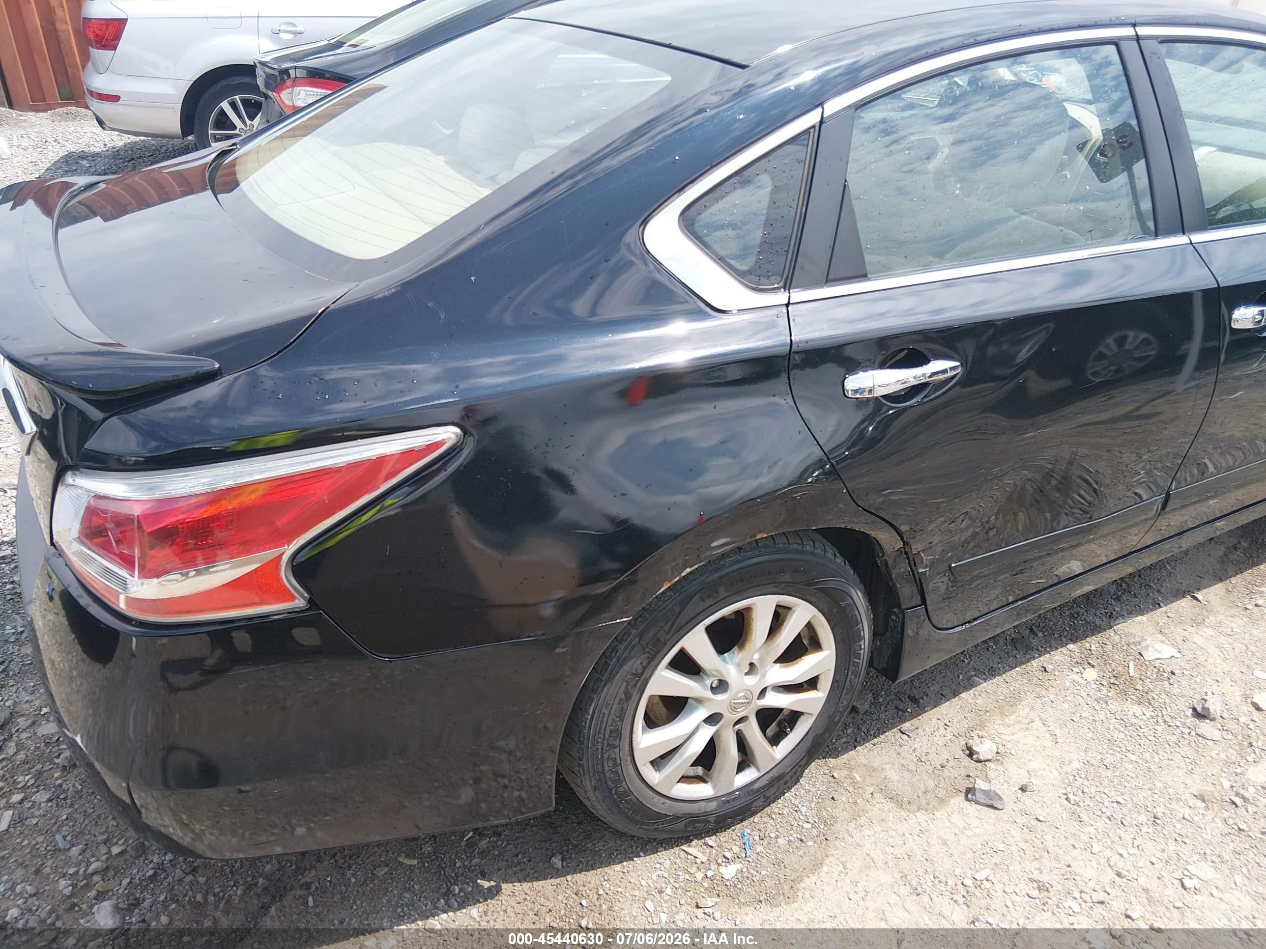 2015 Nissan Altima 2.5 S Black vin: 1N4AL3AP1FC116264