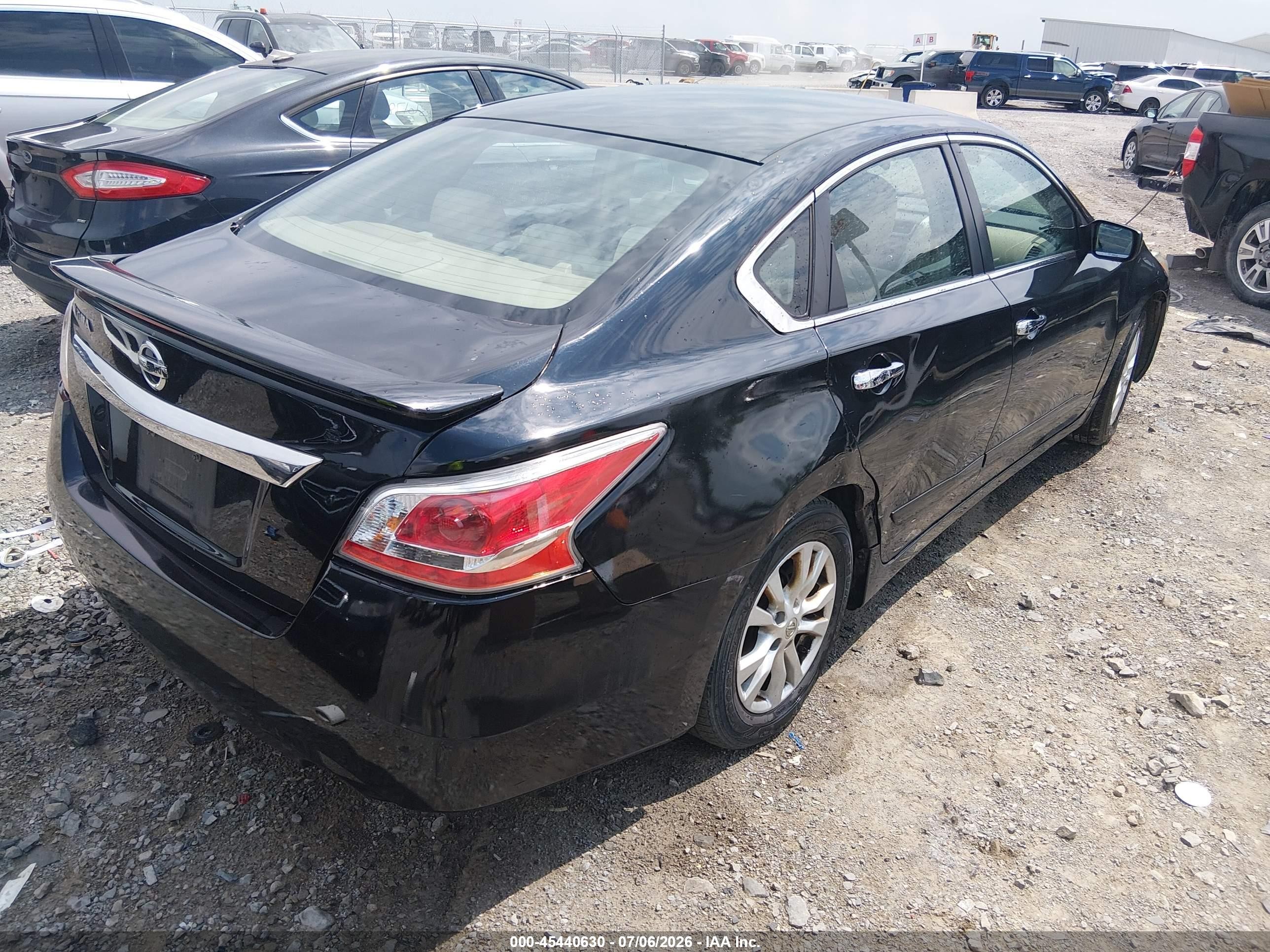 2015 Nissan Altima 2.5 S Black vin: 1N4AL3AP1FC116264