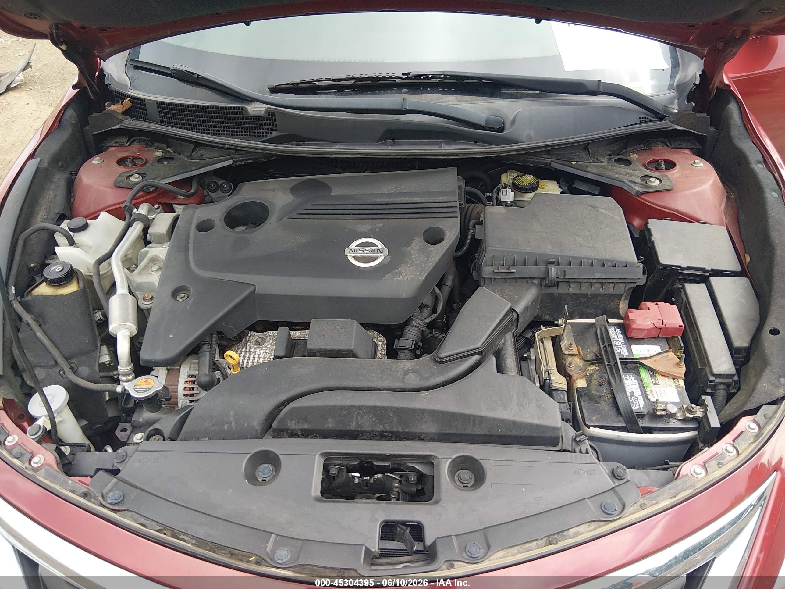 2015 Nissan Altima 2.5 S Red vin: 1N4AL3AP1FC127717