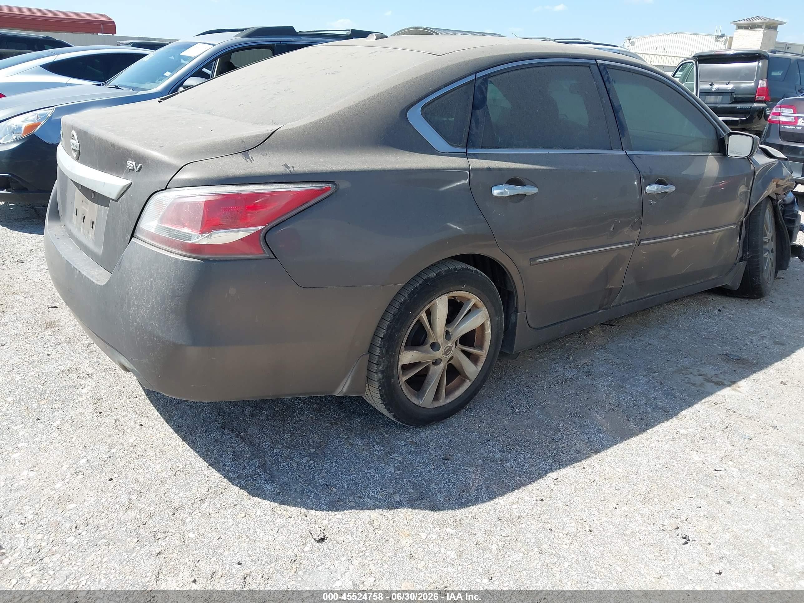 2015 Nissan Altima 2.5 Sv Brown vin: 1N4AL3AP1FC134621