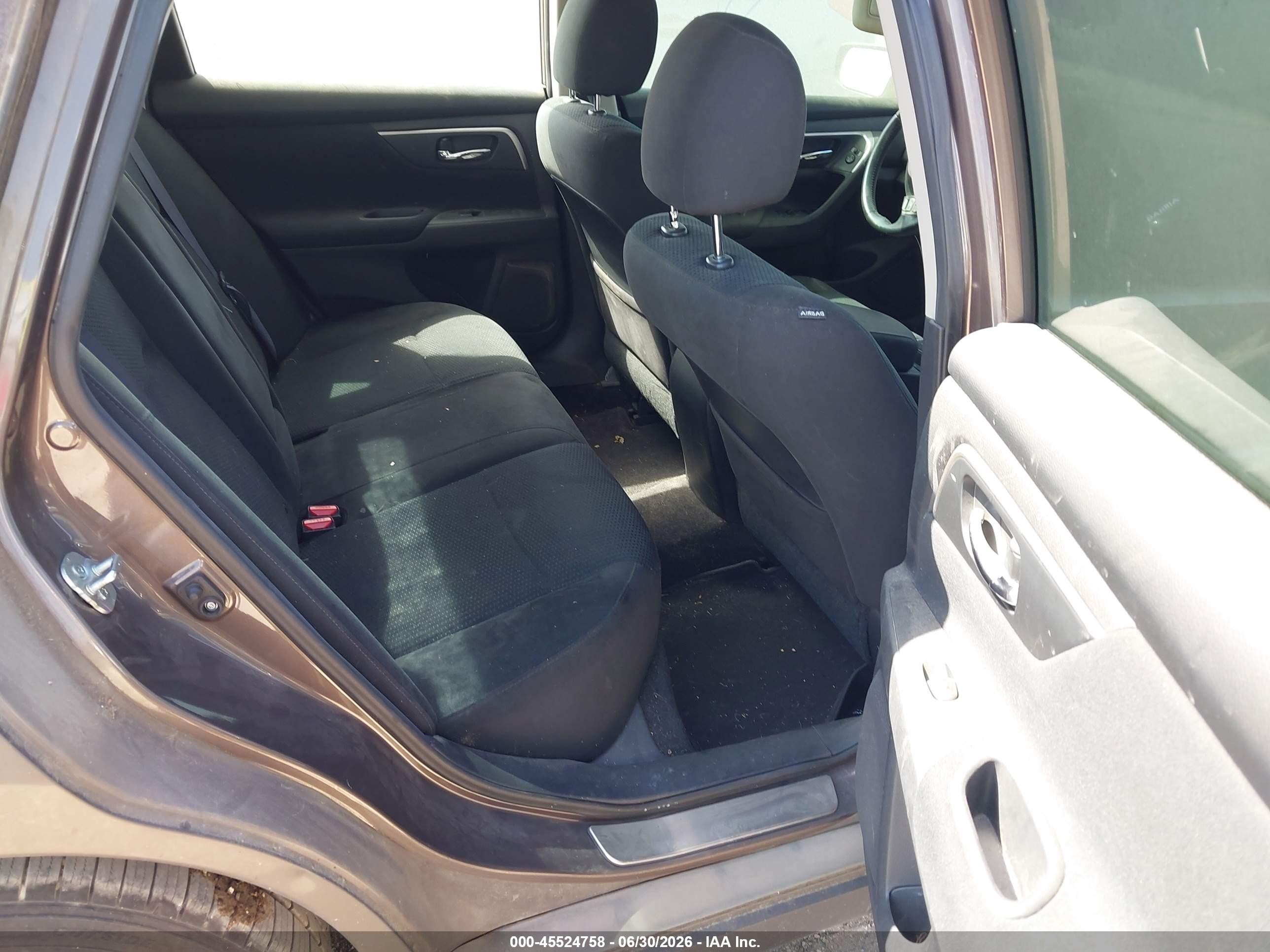 2015 Nissan Altima 2.5 Sv Brown vin: 1N4AL3AP1FC134621