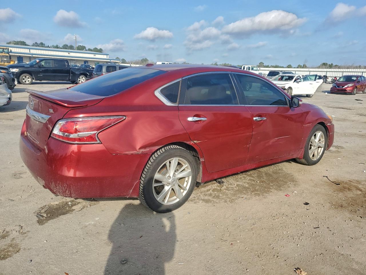 2015 Nissan Altima 2.5 Красный vin: 1N4AL3AP1FC134795