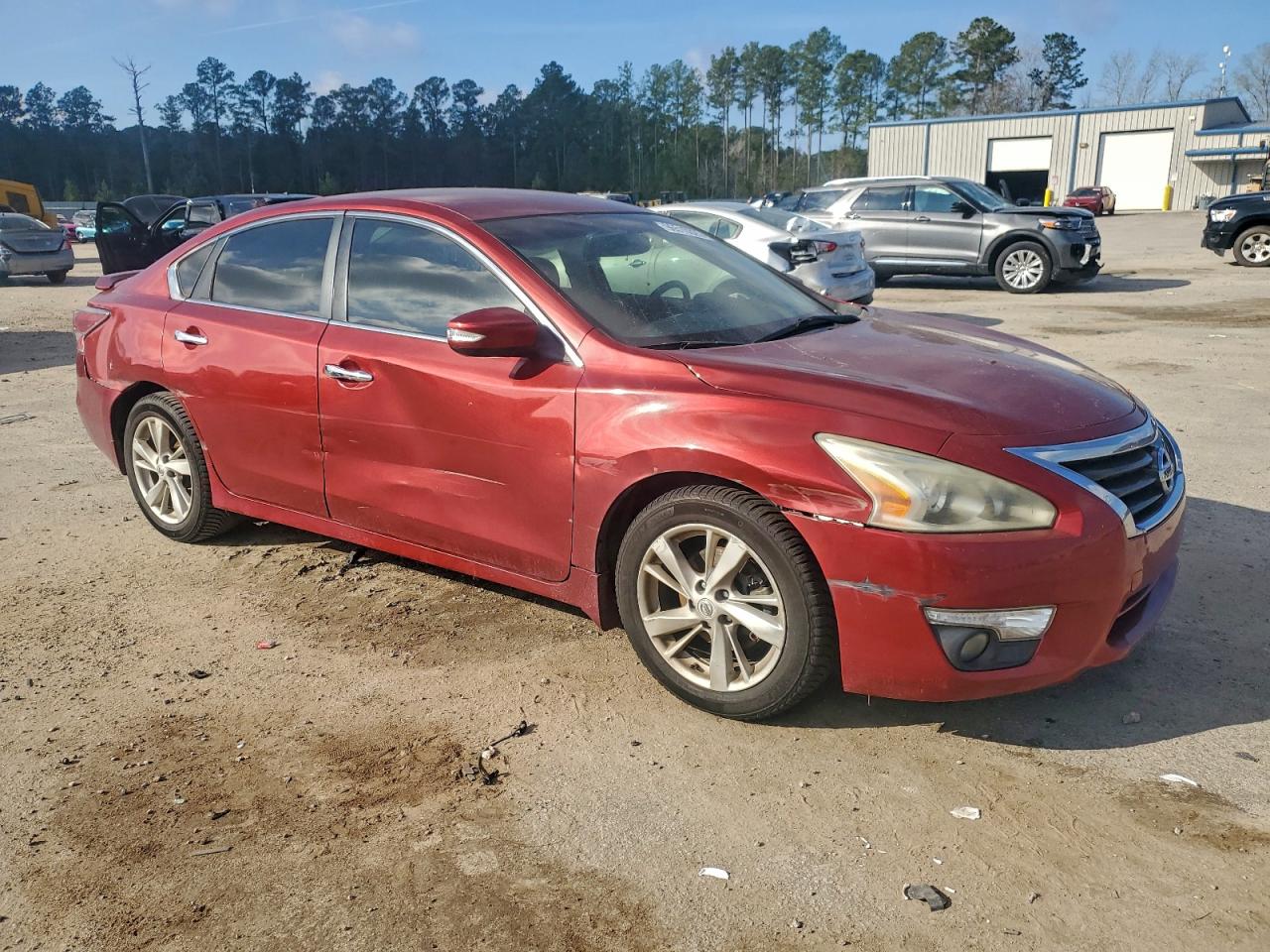 2015 Nissan Altima 2.5 Красный vin: 1N4AL3AP1FC134795