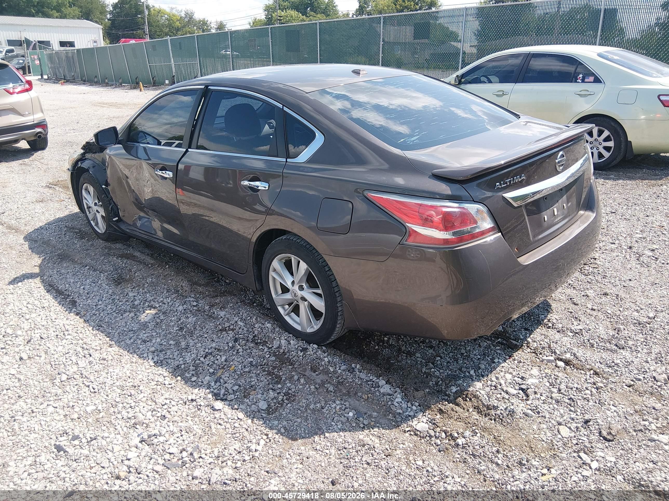 2015 Nissan Altima 2.5 Sv Brown vin: 1N4AL3AP1FC151970