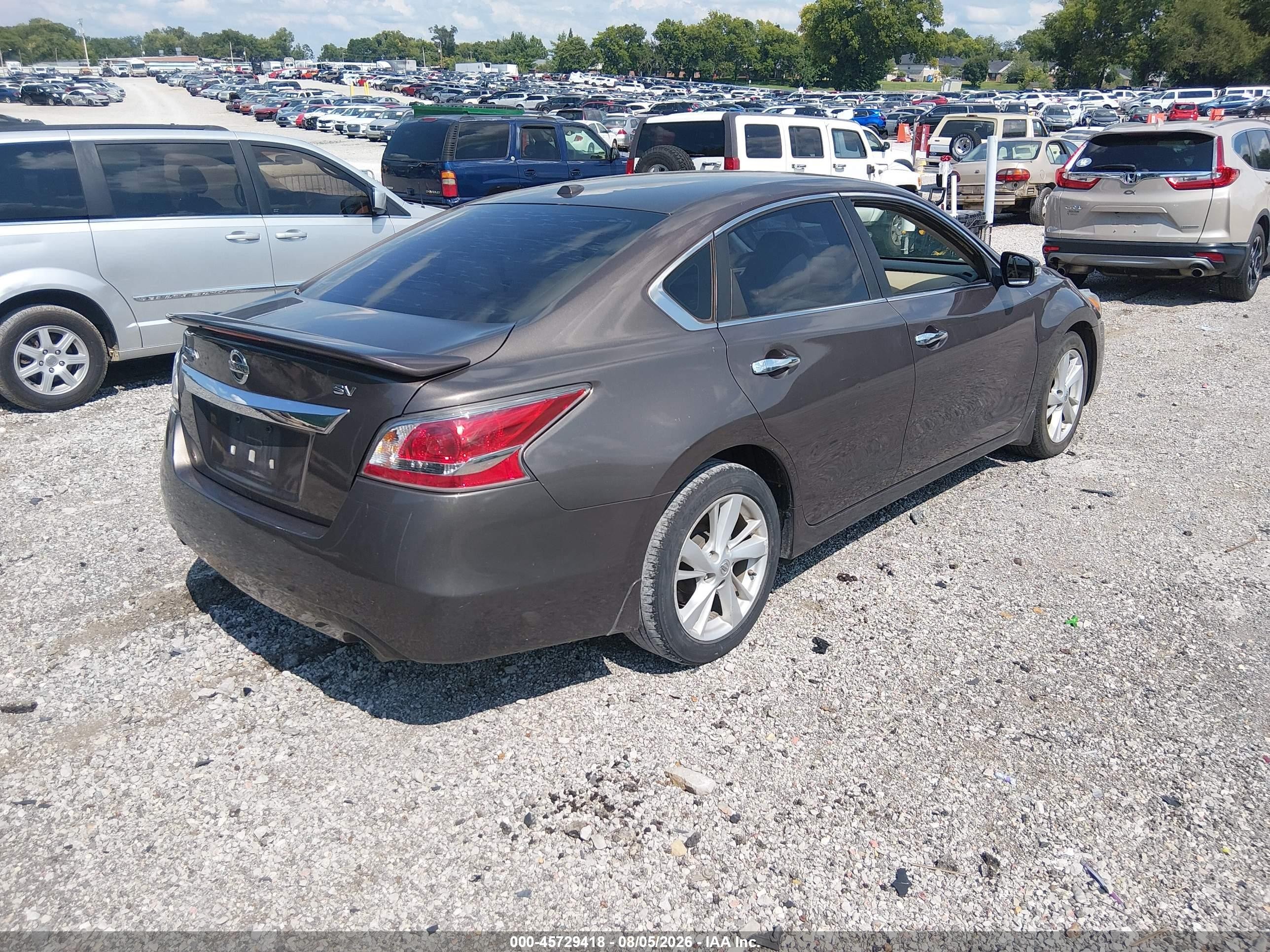 2015 Nissan Altima 2.5 Sv Brown vin: 1N4AL3AP1FC151970