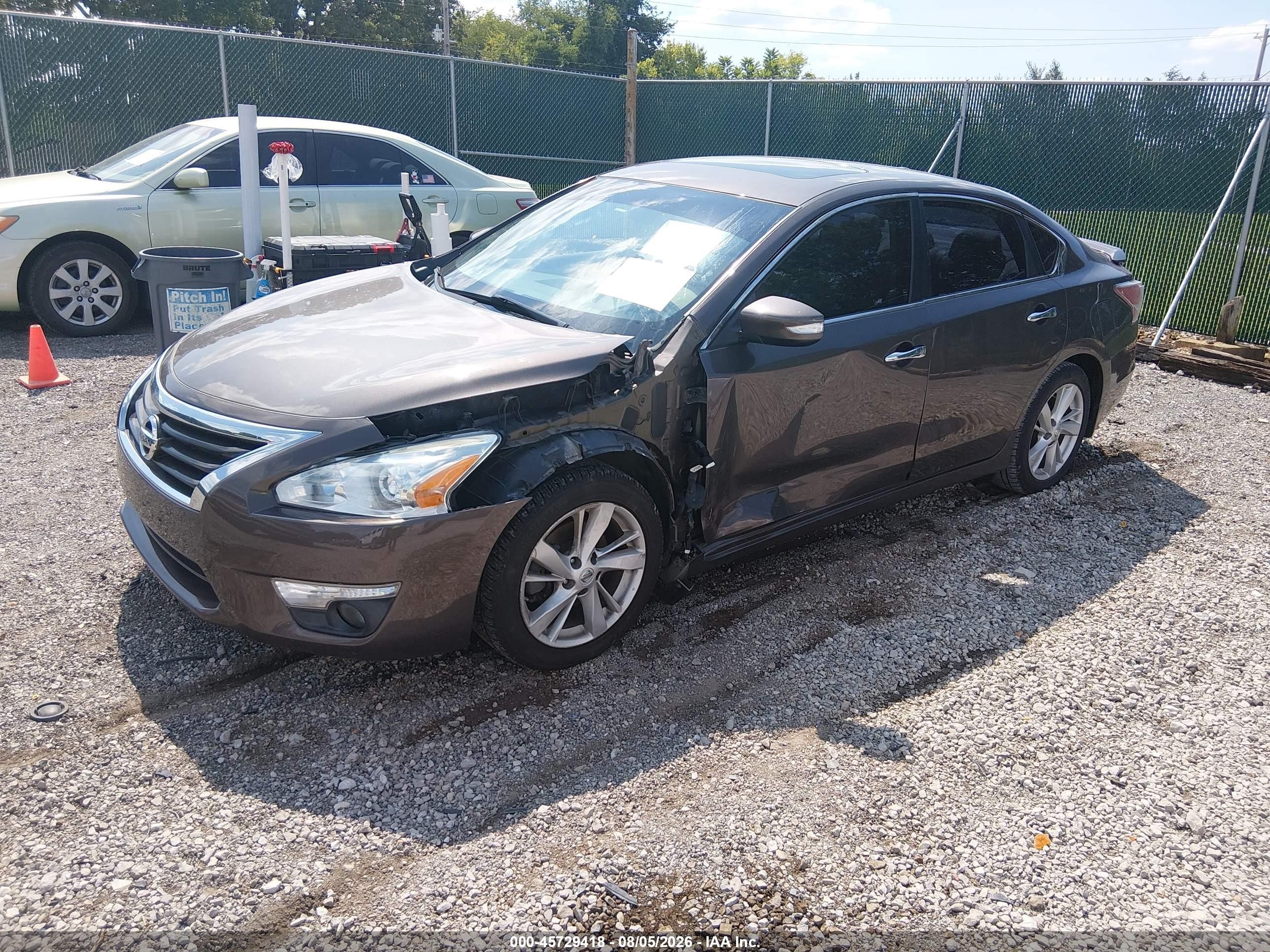 2015 Nissan Altima 2.5 Sv Brown vin: 1N4AL3AP1FC151970