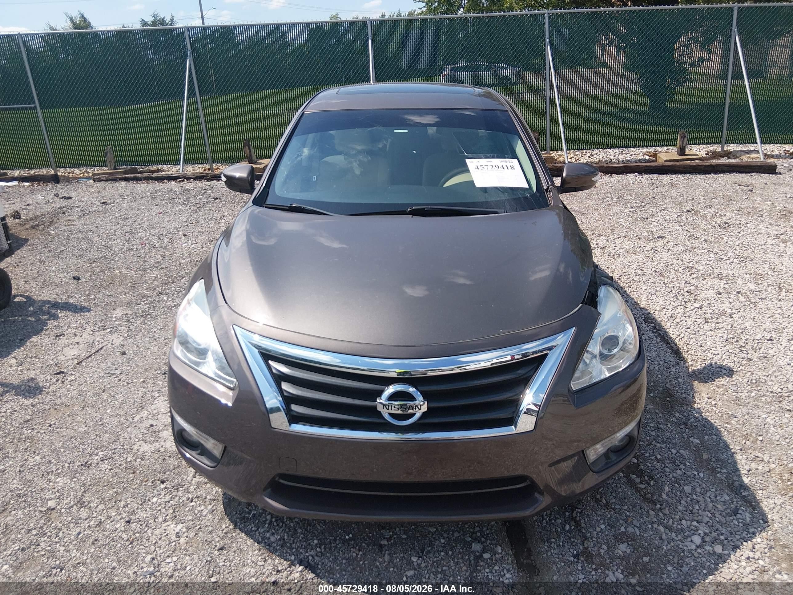 2015 Nissan Altima 2.5 Sv Brown vin: 1N4AL3AP1FC151970