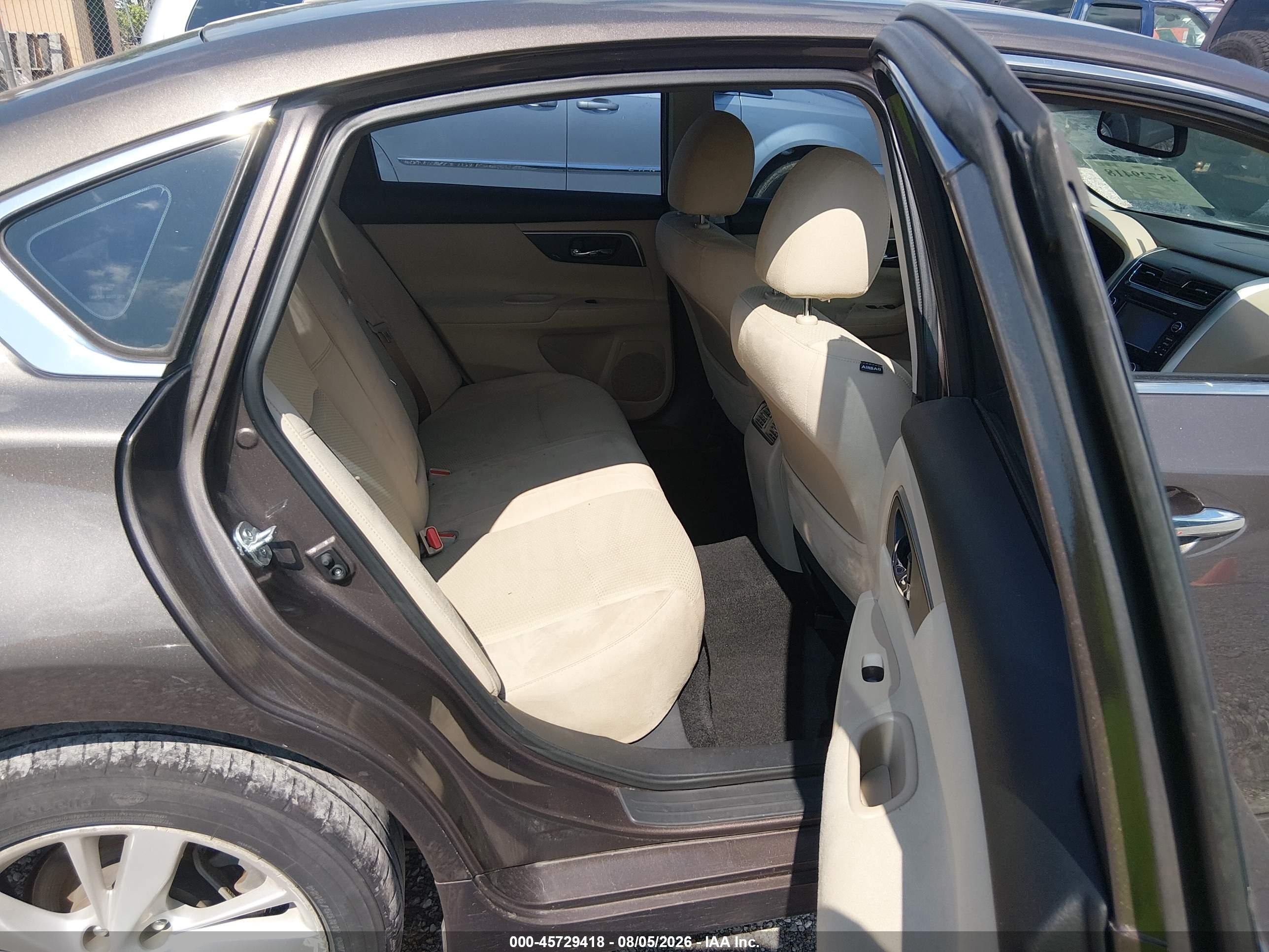 2015 Nissan Altima 2.5 Sv Brown vin: 1N4AL3AP1FC151970