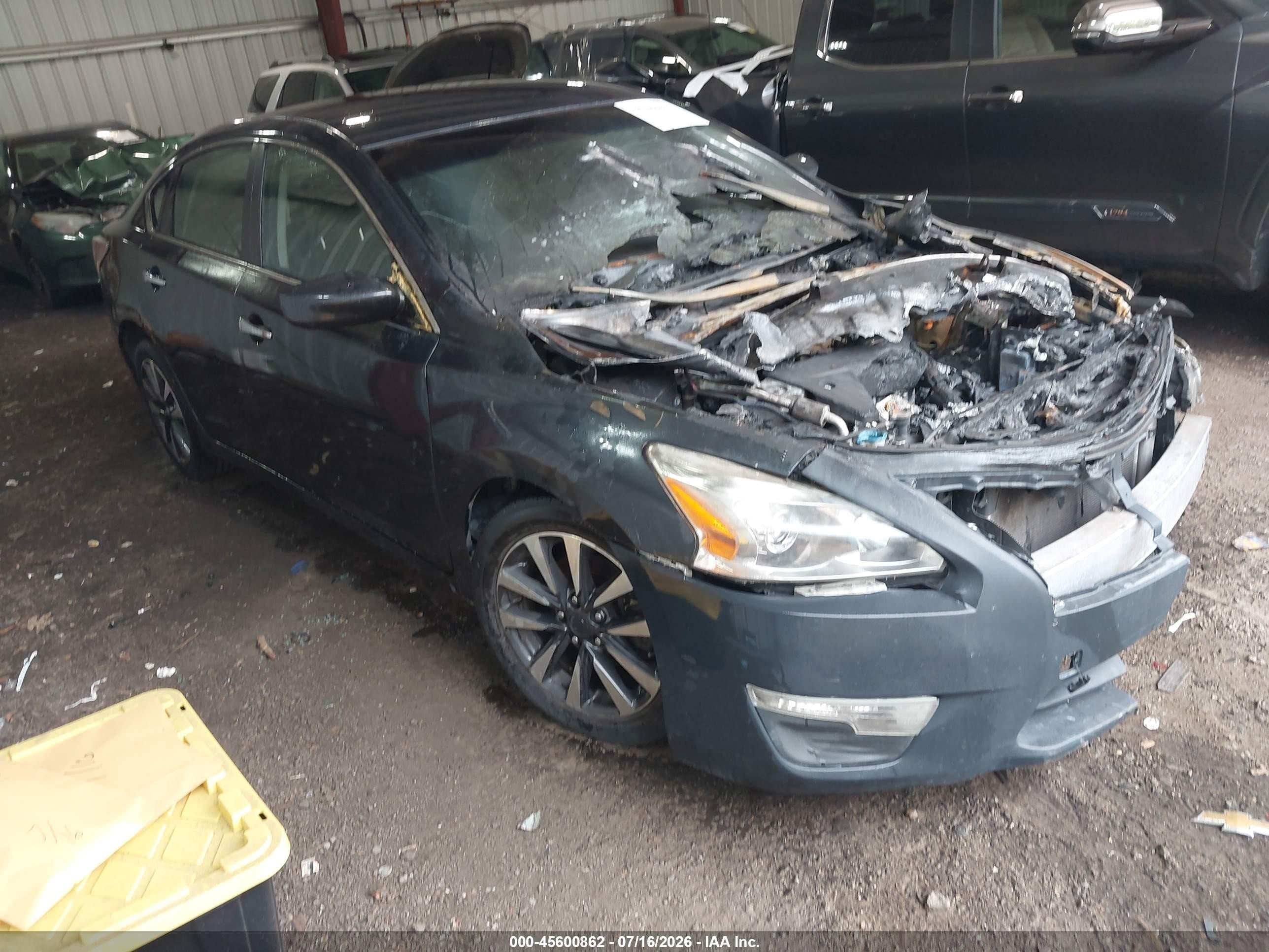 2015 Nissan Altima 2.5 S Dark Blue vin: 1N4AL3AP1FC154075