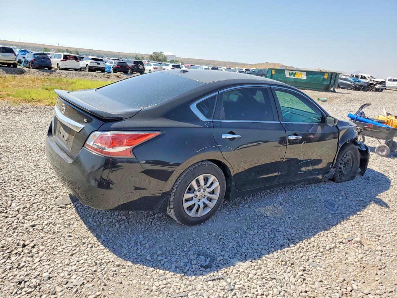 2015 Nissan Altima 2.5 S Black vin: 1N4AL3AP1FC154223
