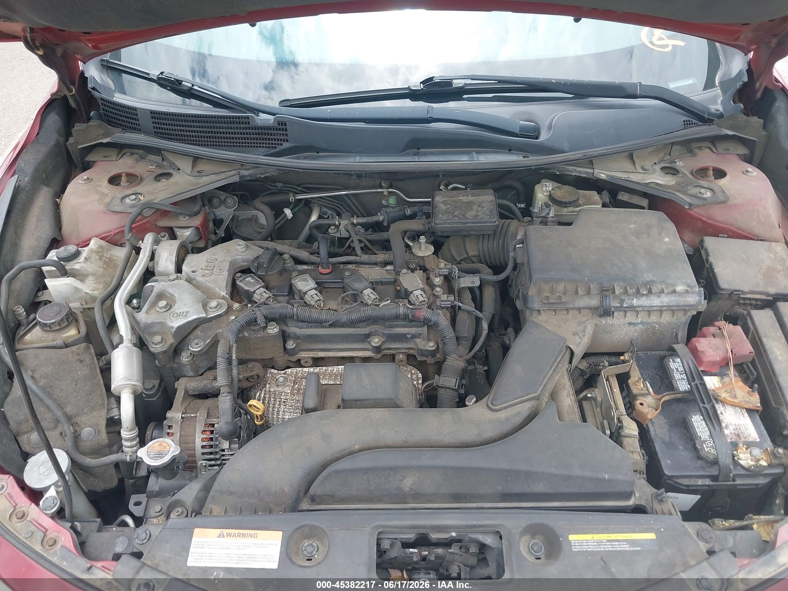 2015 Nissan Altima 2.5 S Red vin: 1N4AL3AP1FC154996