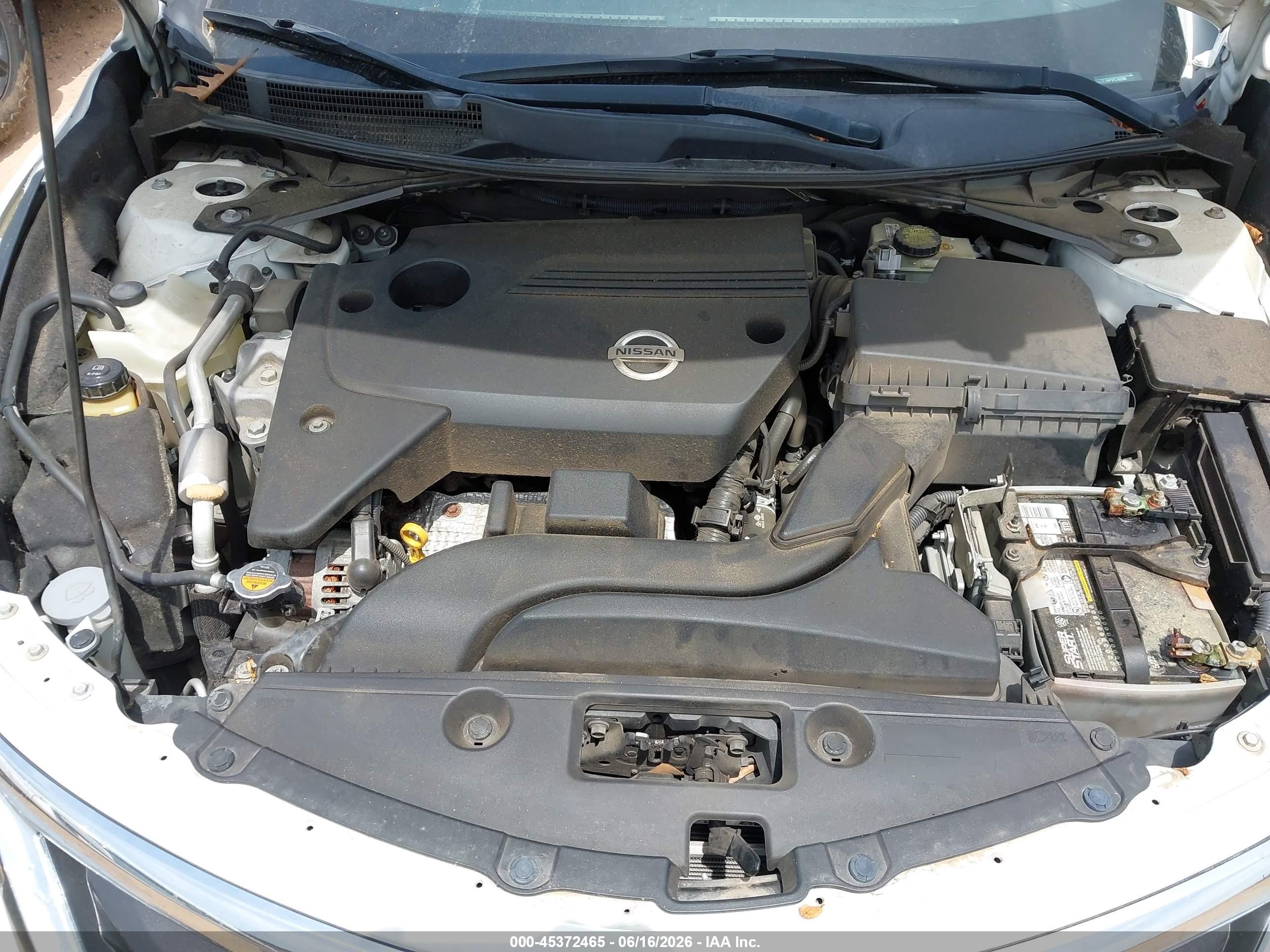2015 Nissan Altima 2.5 S White vin: 1N4AL3AP1FC162595