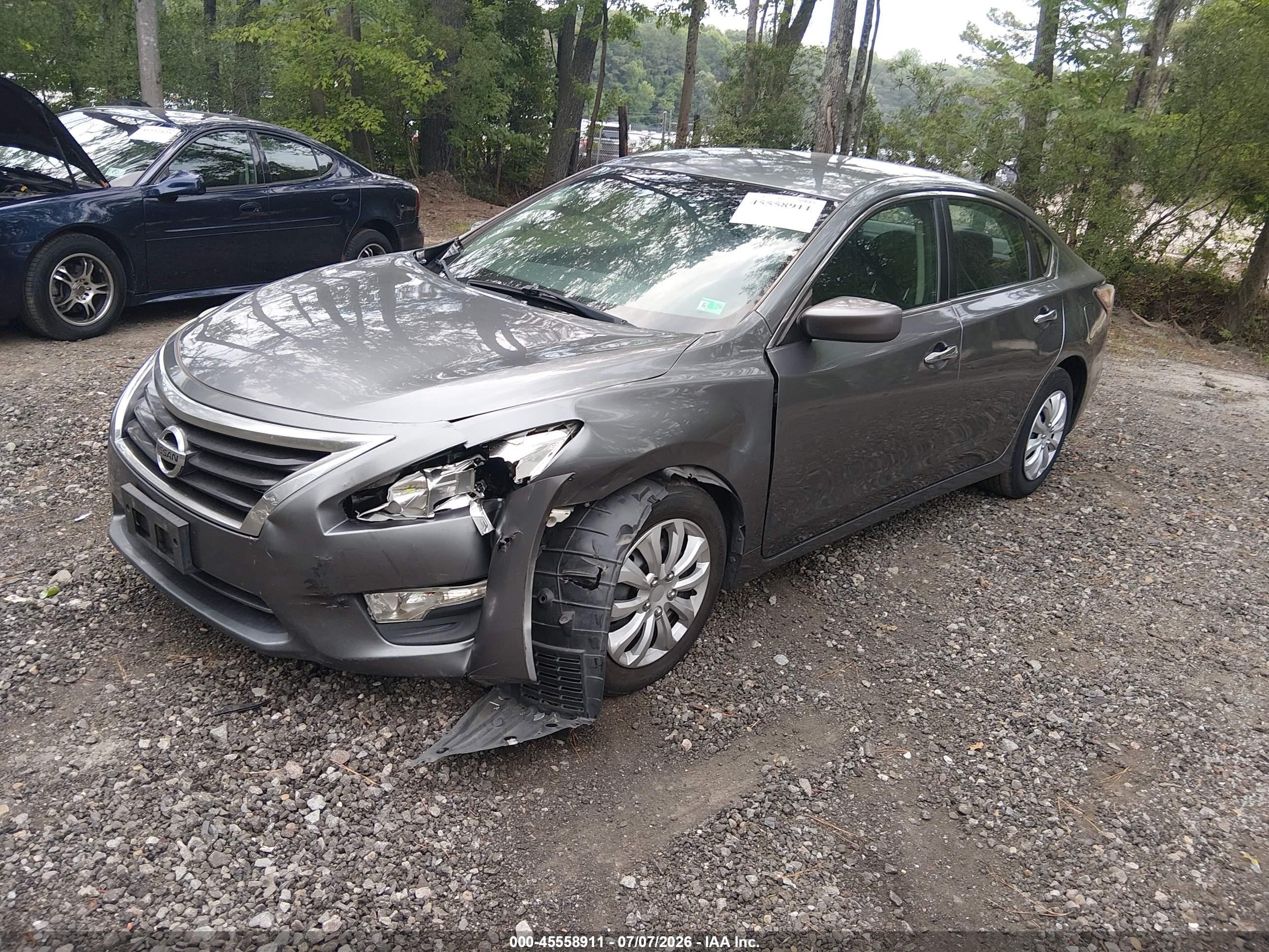 2015 Nissan Altima 2.5 S Gray vin: 1N4AL3AP1FC175413