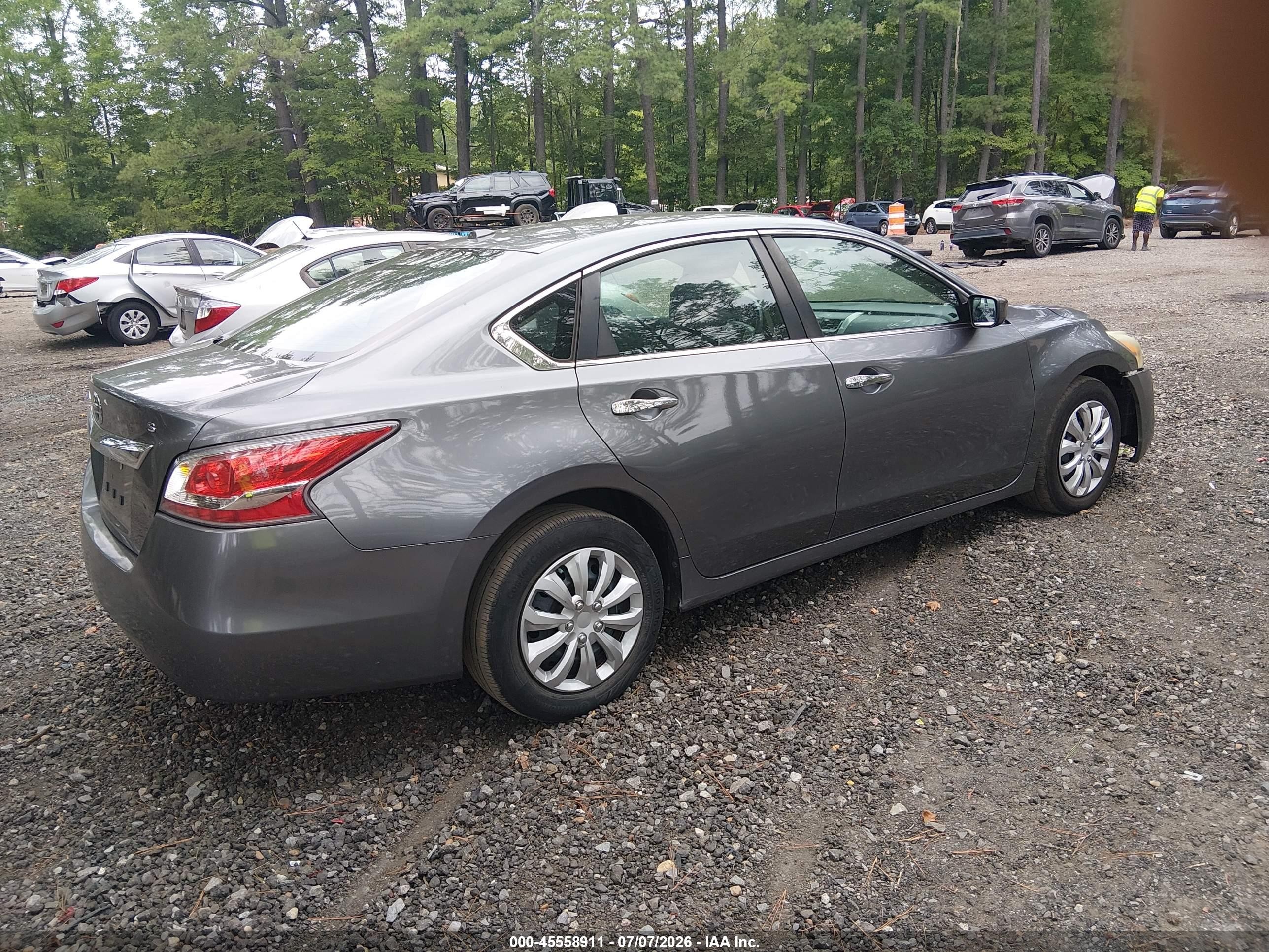 2015 Nissan Altima 2.5 S Gray vin: 1N4AL3AP1FC175413