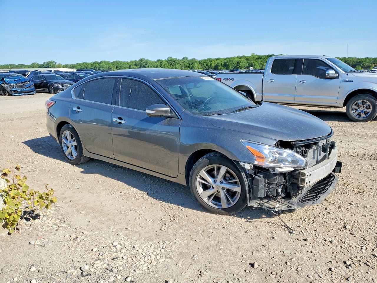 2015 Nissan Altima 2.5 Sv Gray vin: 1N4AL3AP1FC176464