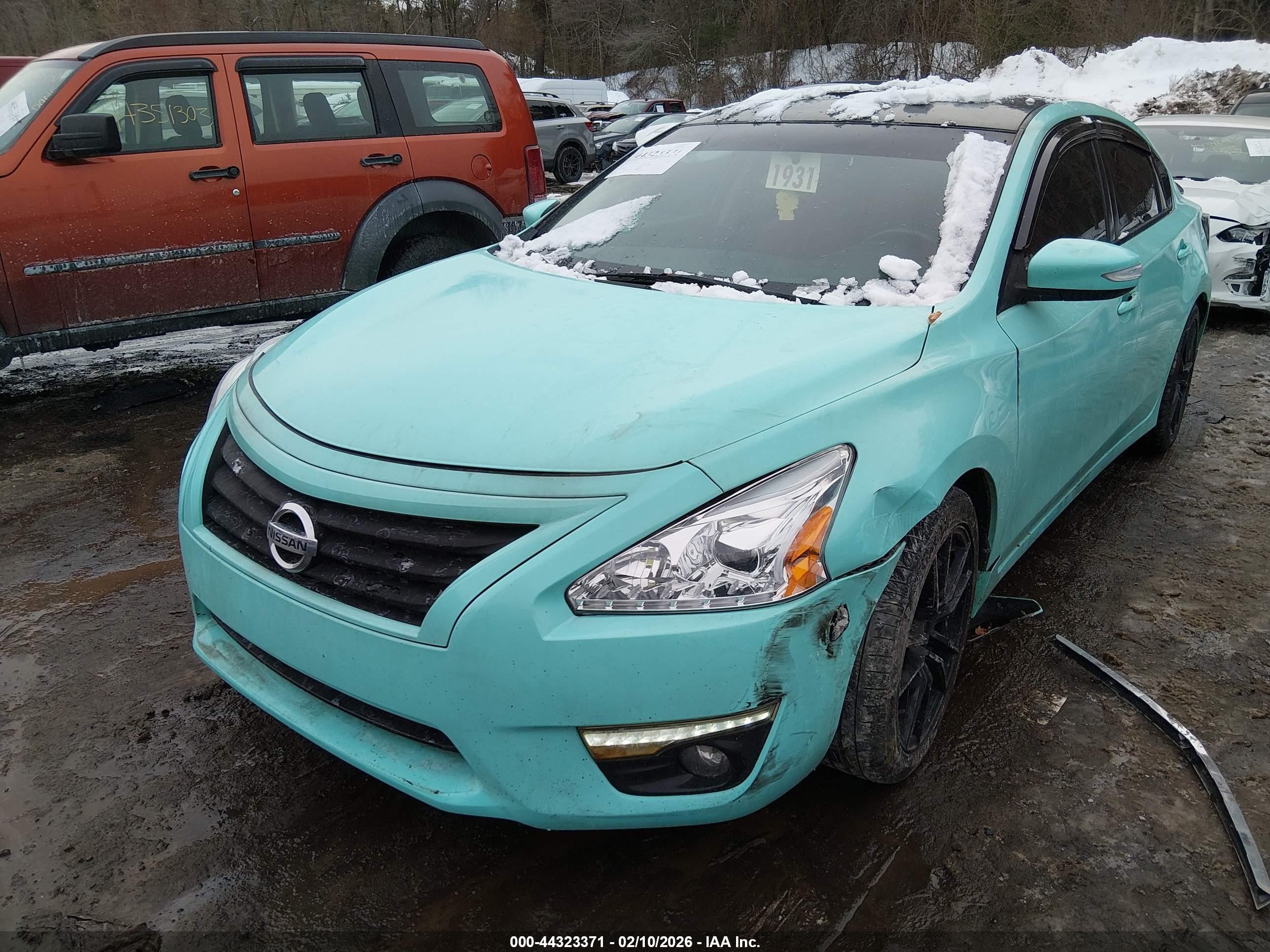 2015 Nissan Altima 2.5 Sv Green vin: 1N4AL3AP1FC178070