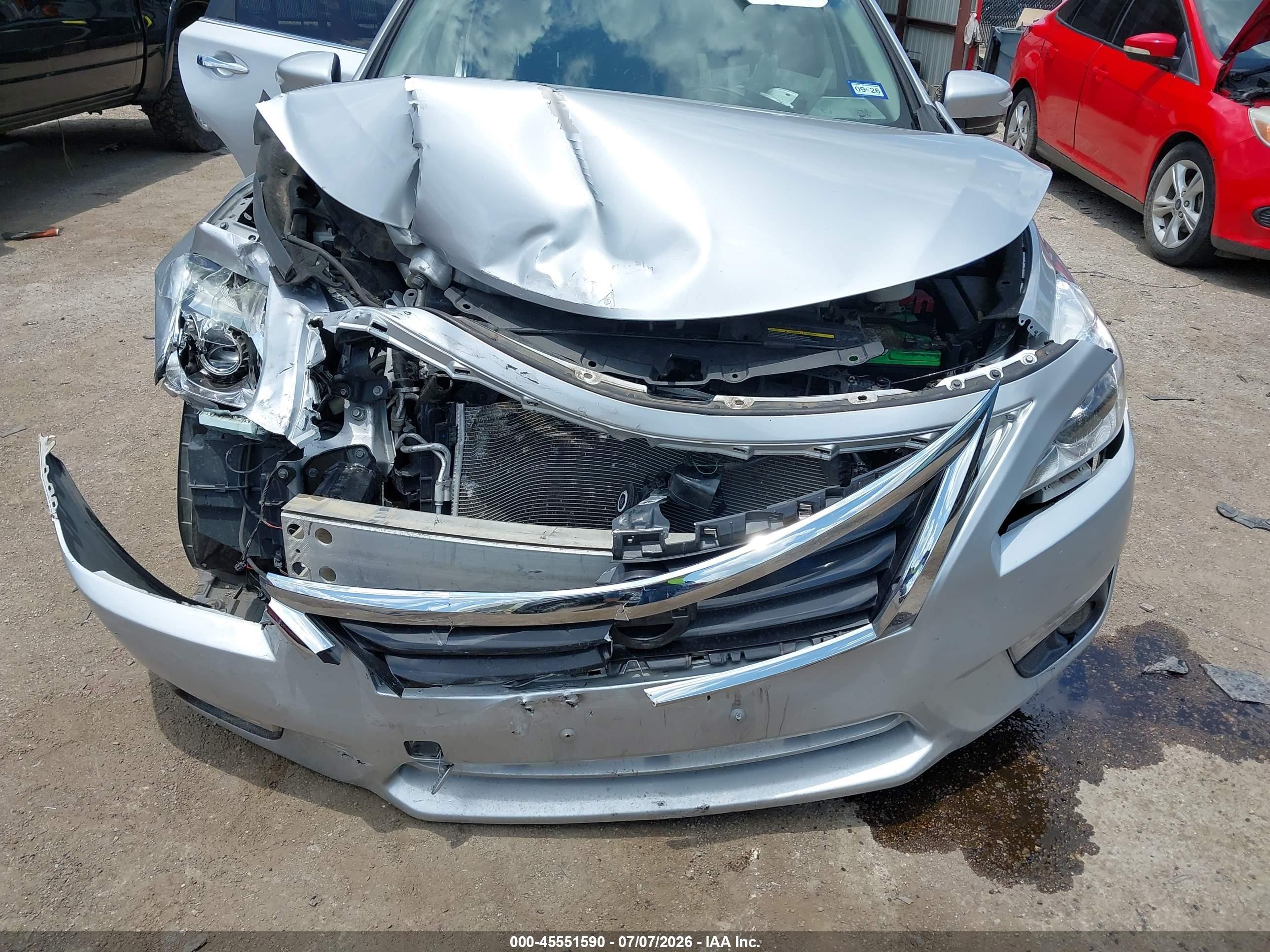 2015 Nissan Altima 2.5 Sv Серебряный vin: 1N4AL3AP1FC188193