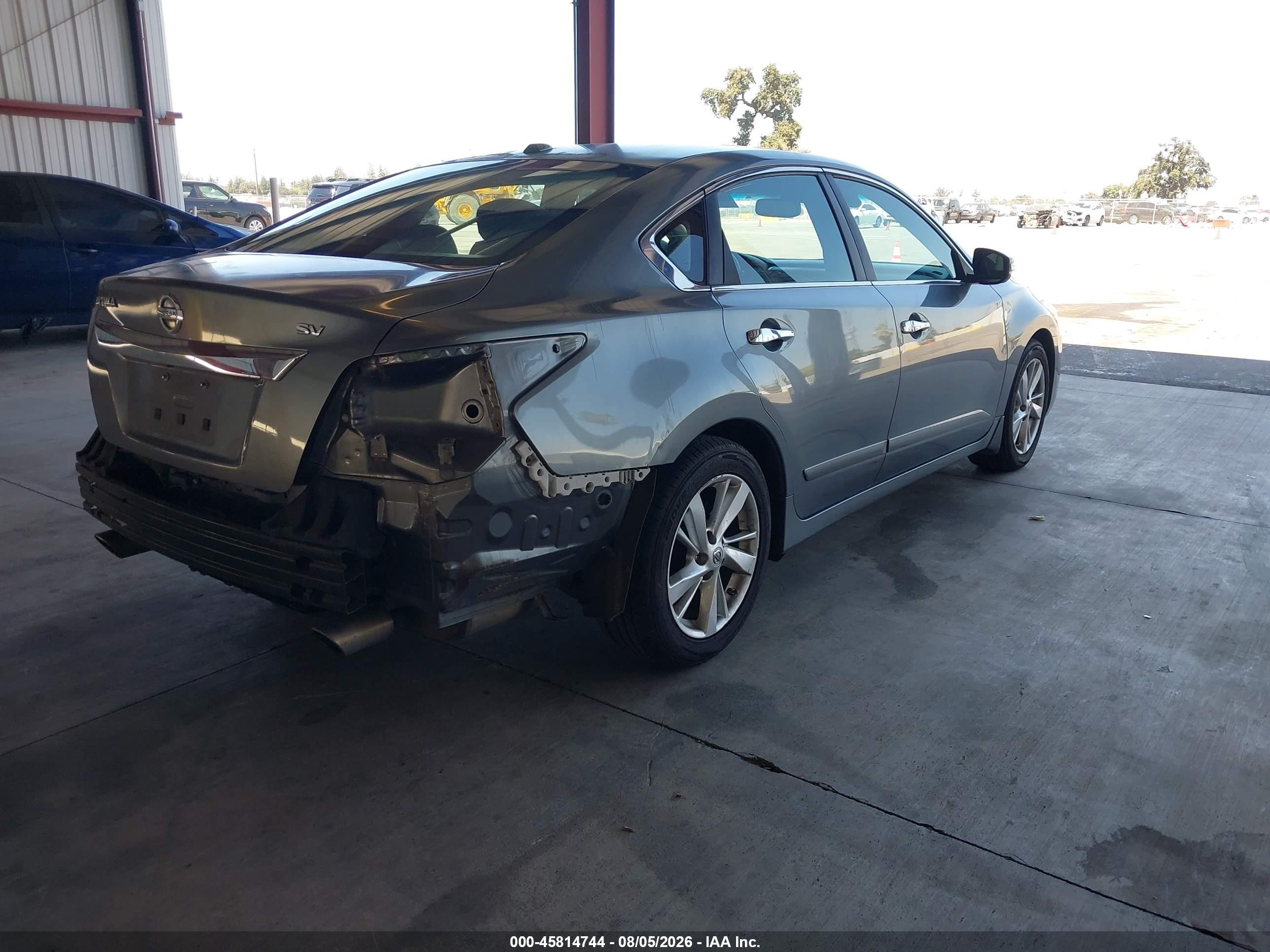2015 Nissan Altima 2.5 Sv Gray vin: 1N4AL3AP1FC199260