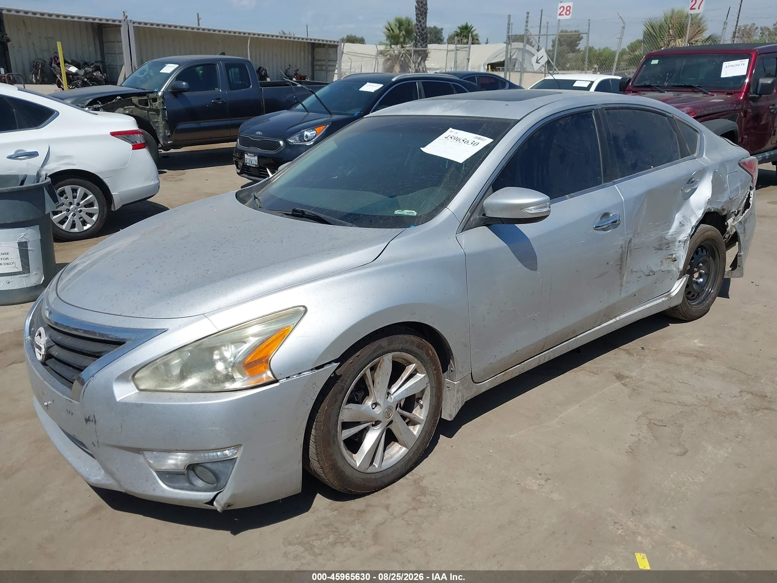 2015 Nissan Altima 2.5 Sv Silver vin: 1N4AL3AP1FC200746
