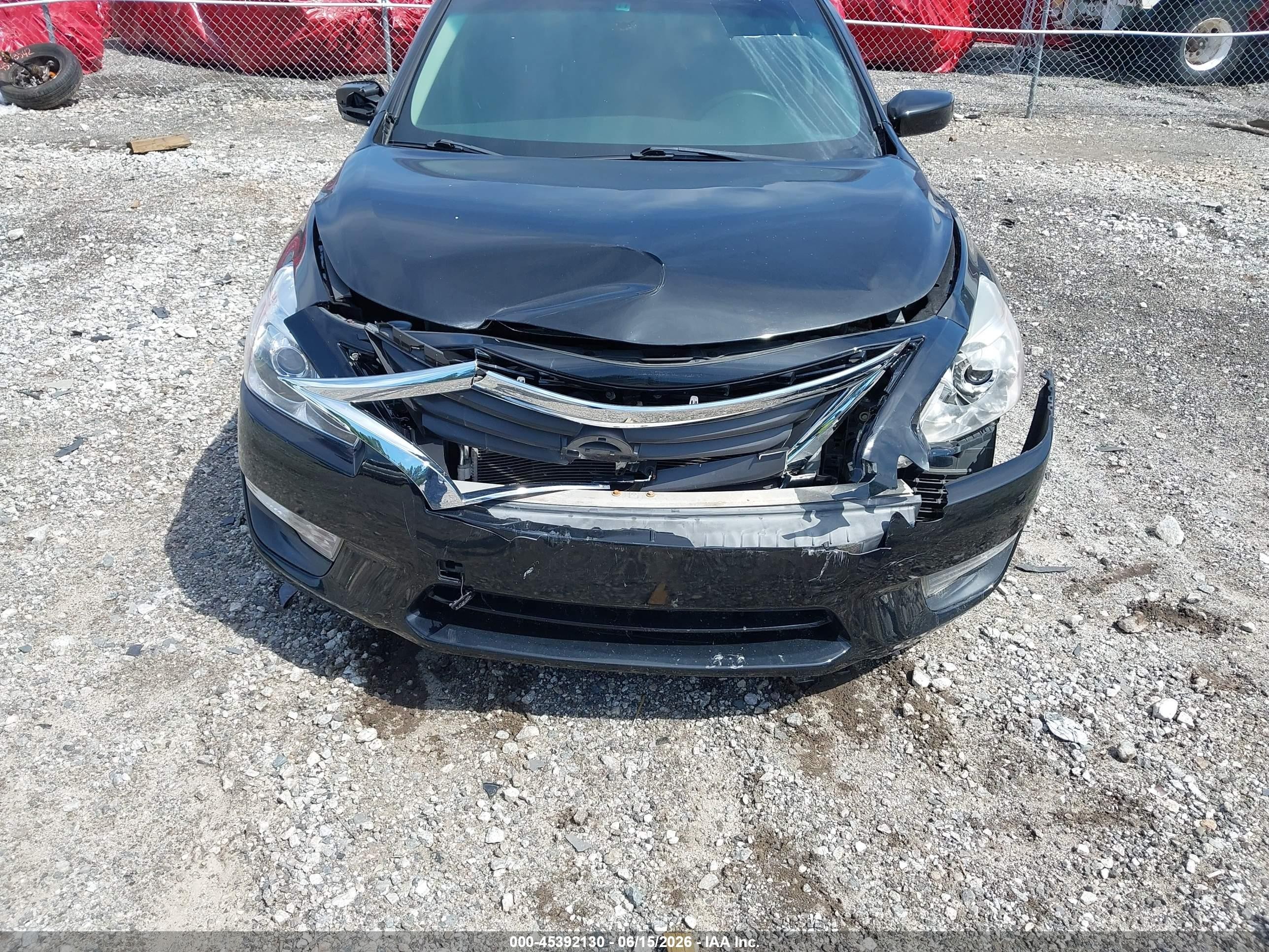 2015 Nissan Altima 2.5 S Black vin: 1N4AL3AP1FC204473