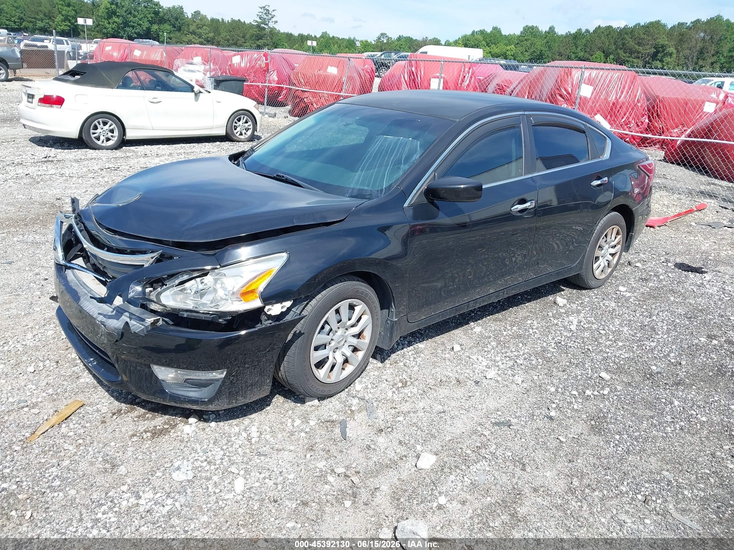 2015 Nissan Altima 2.5 S Black vin: 1N4AL3AP1FC204473