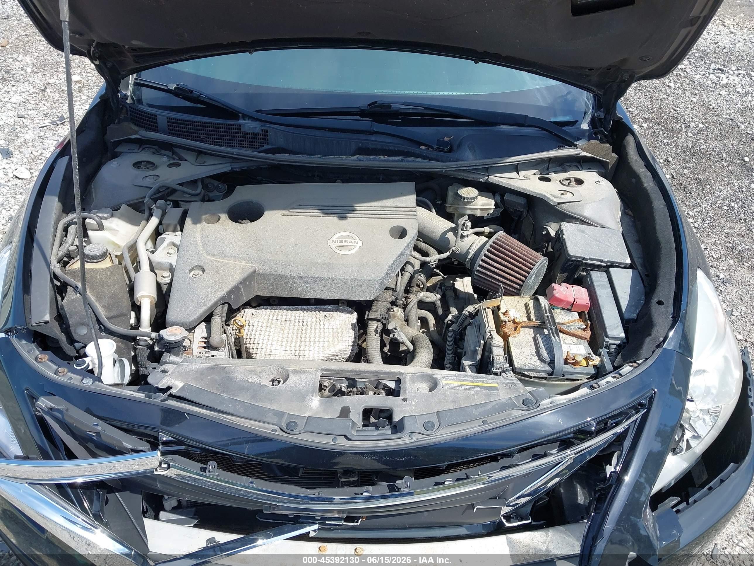 2015 Nissan Altima 2.5 S Black vin: 1N4AL3AP1FC204473