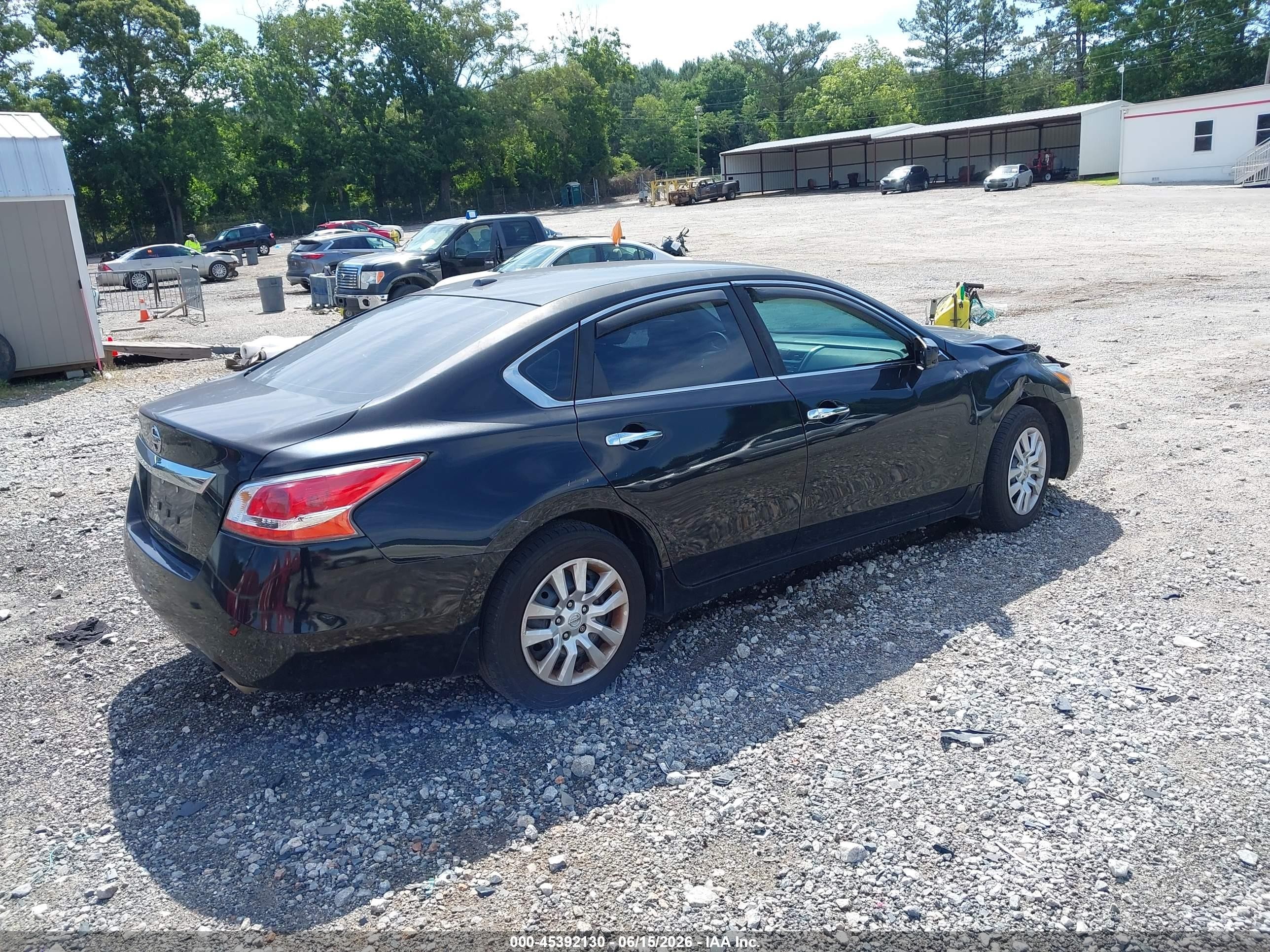 2015 Nissan Altima 2.5 S Black vin: 1N4AL3AP1FC204473