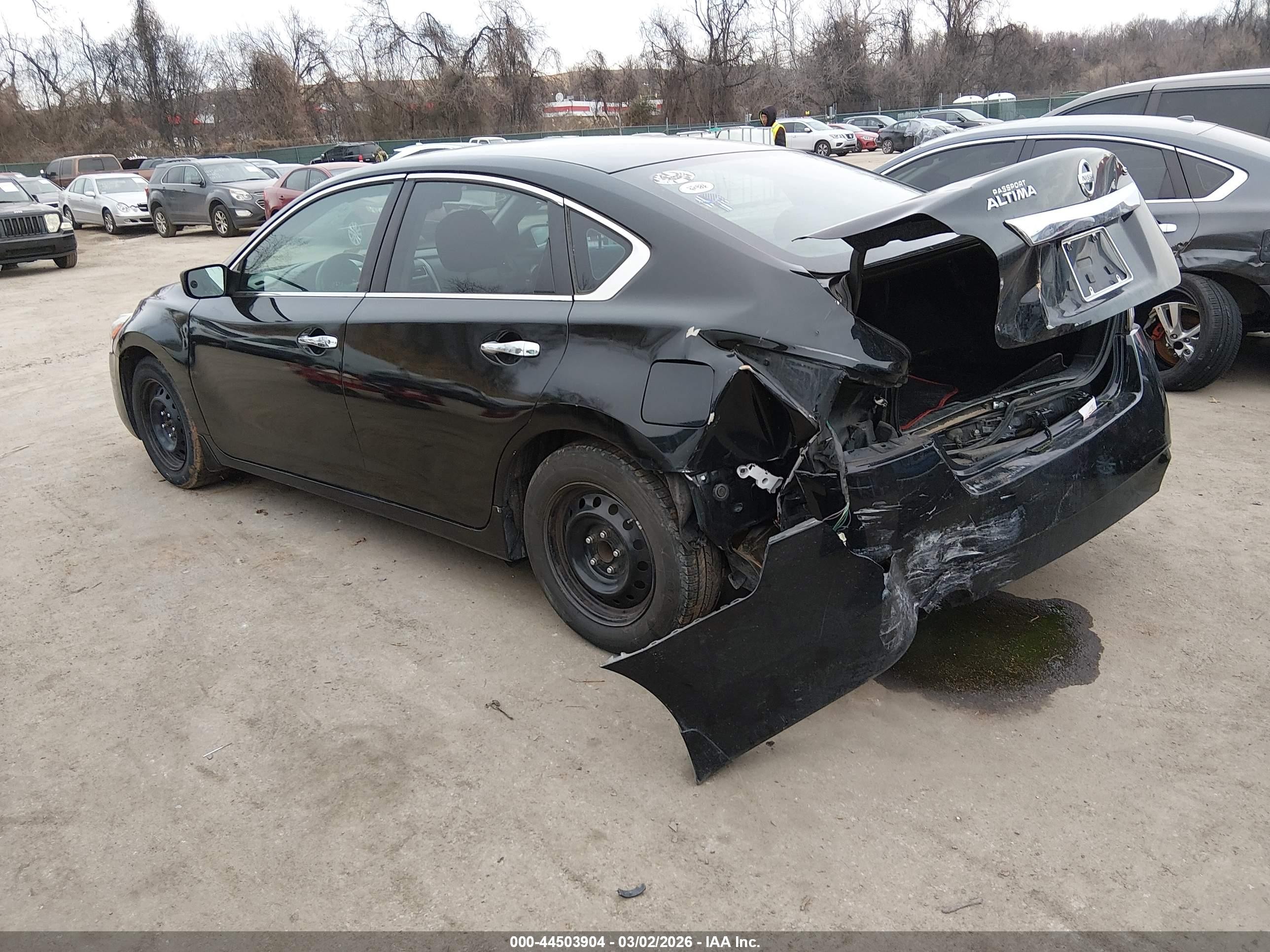 2015 Nissan Altima 2.5 S Black vin: 1N4AL3AP1FC219801