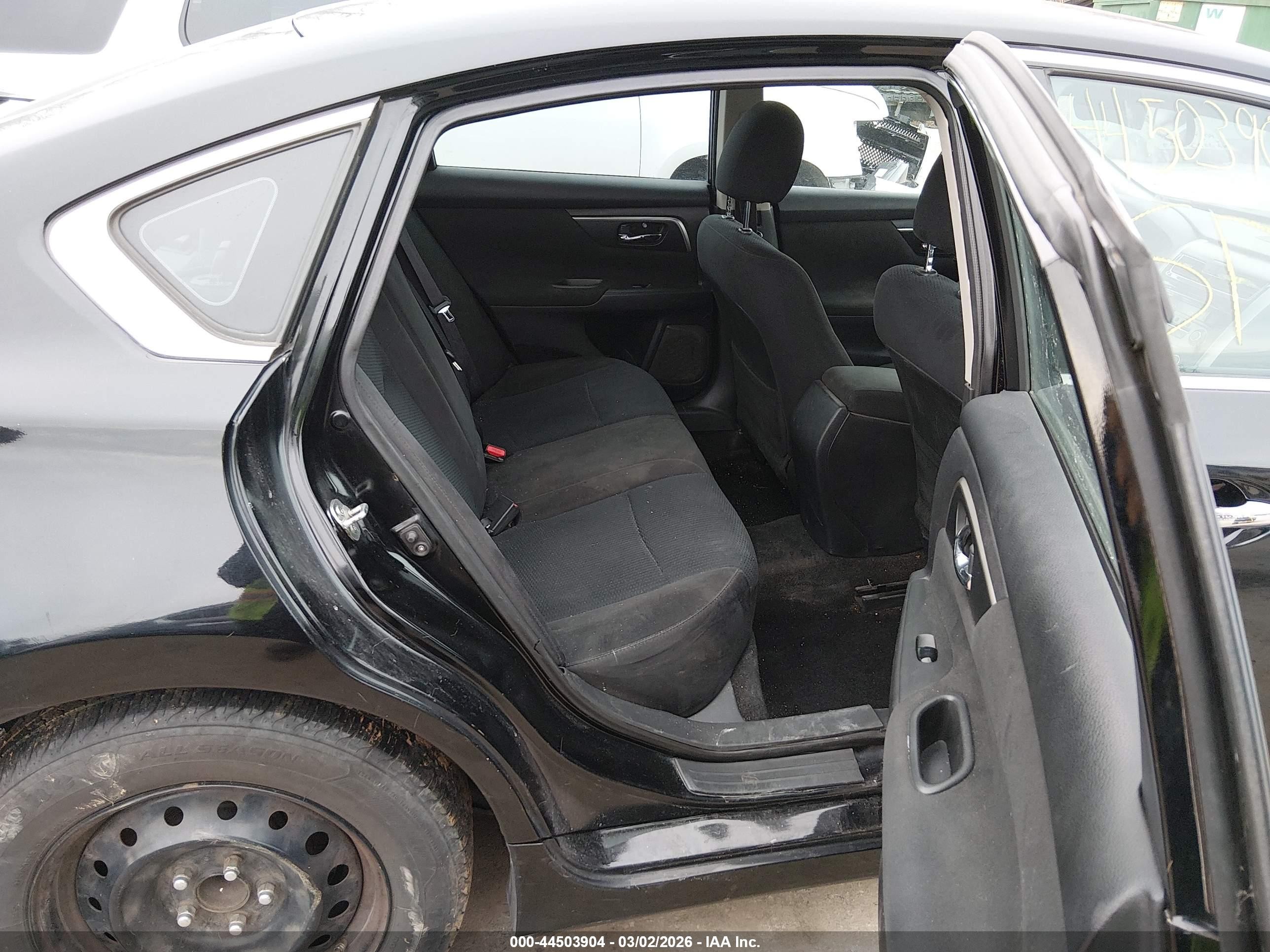 2015 Nissan Altima 2.5 S Black vin: 1N4AL3AP1FC219801