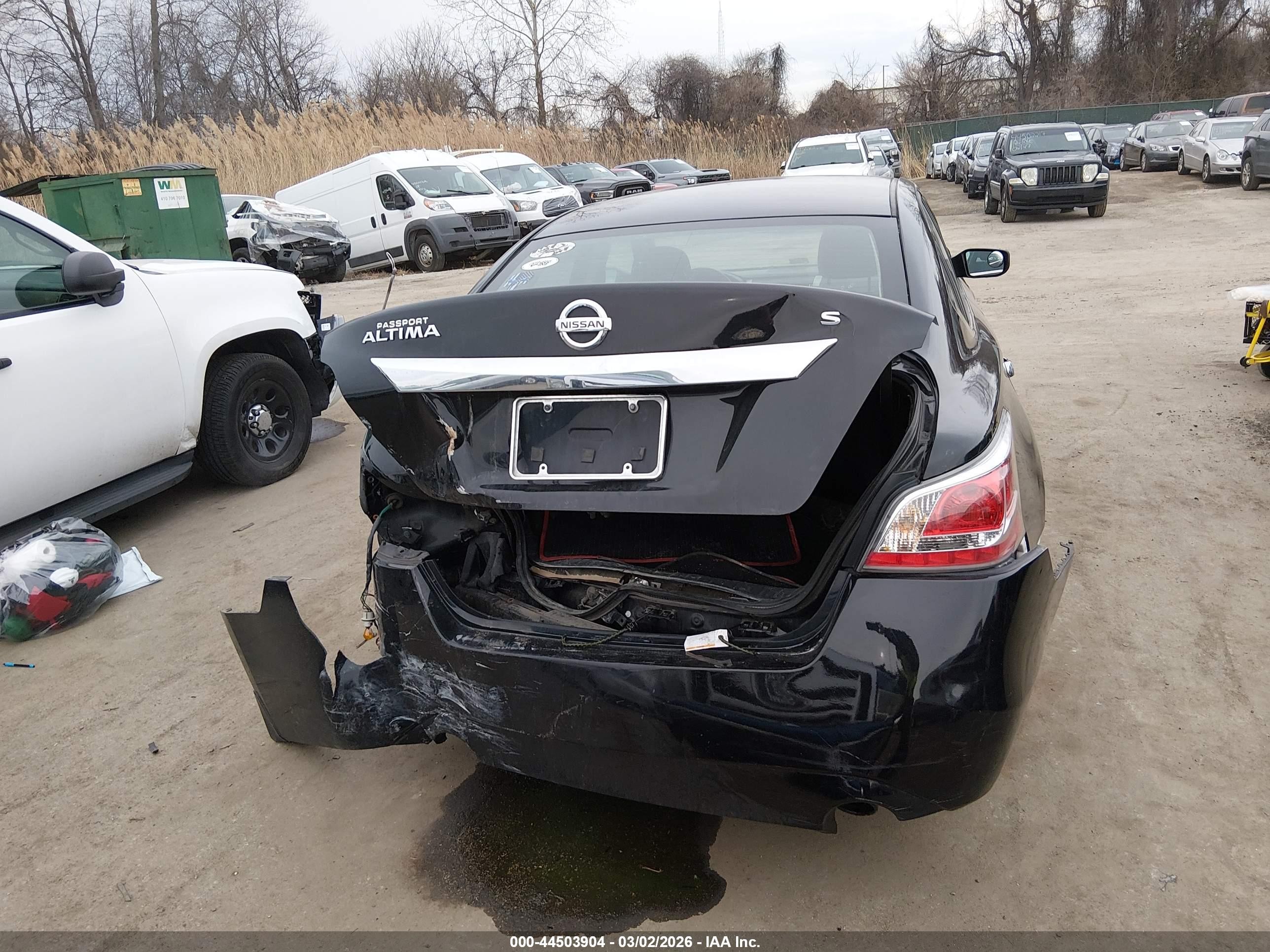 2015 Nissan Altima 2.5 S Black vin: 1N4AL3AP1FC219801